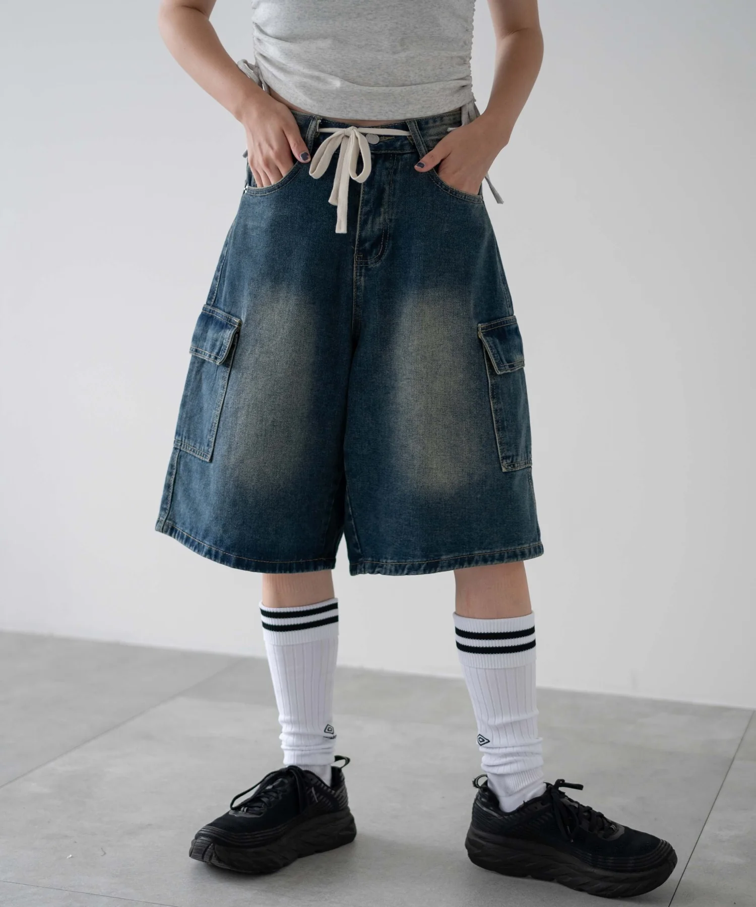 ドロストカーゴハーフパンツ - Image 10