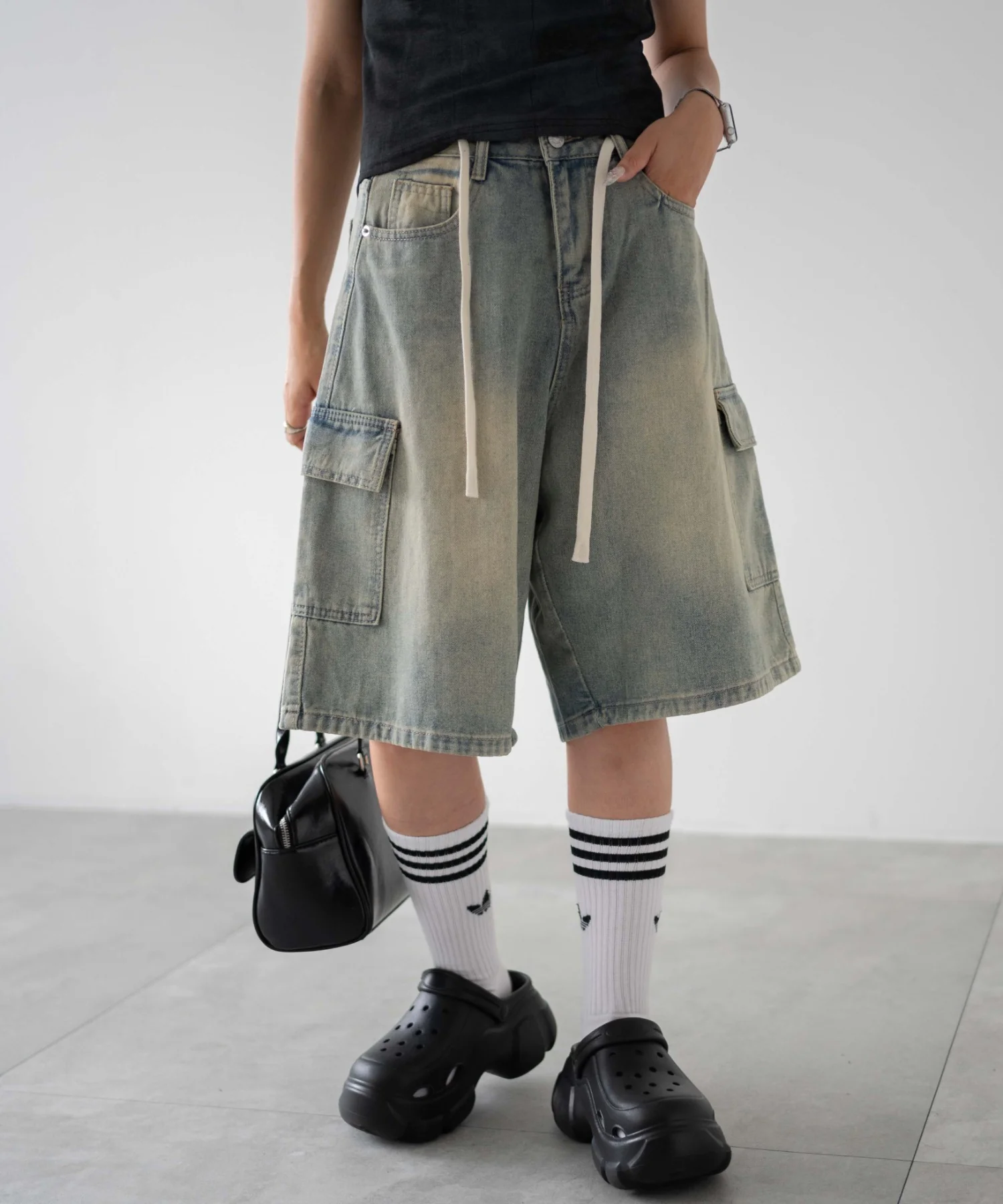 ドロストカーゴハーフパンツ - Image 12