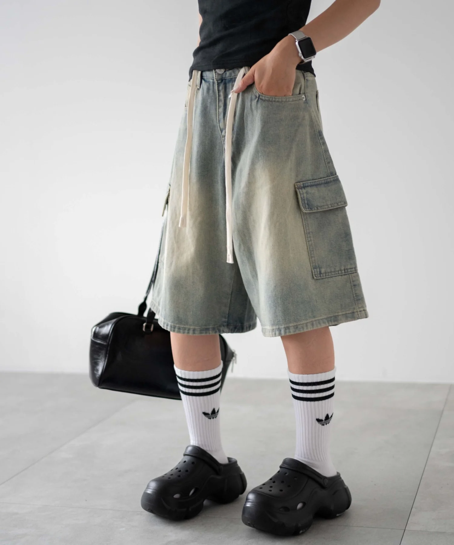 ドロストカーゴハーフパンツ - Image 13