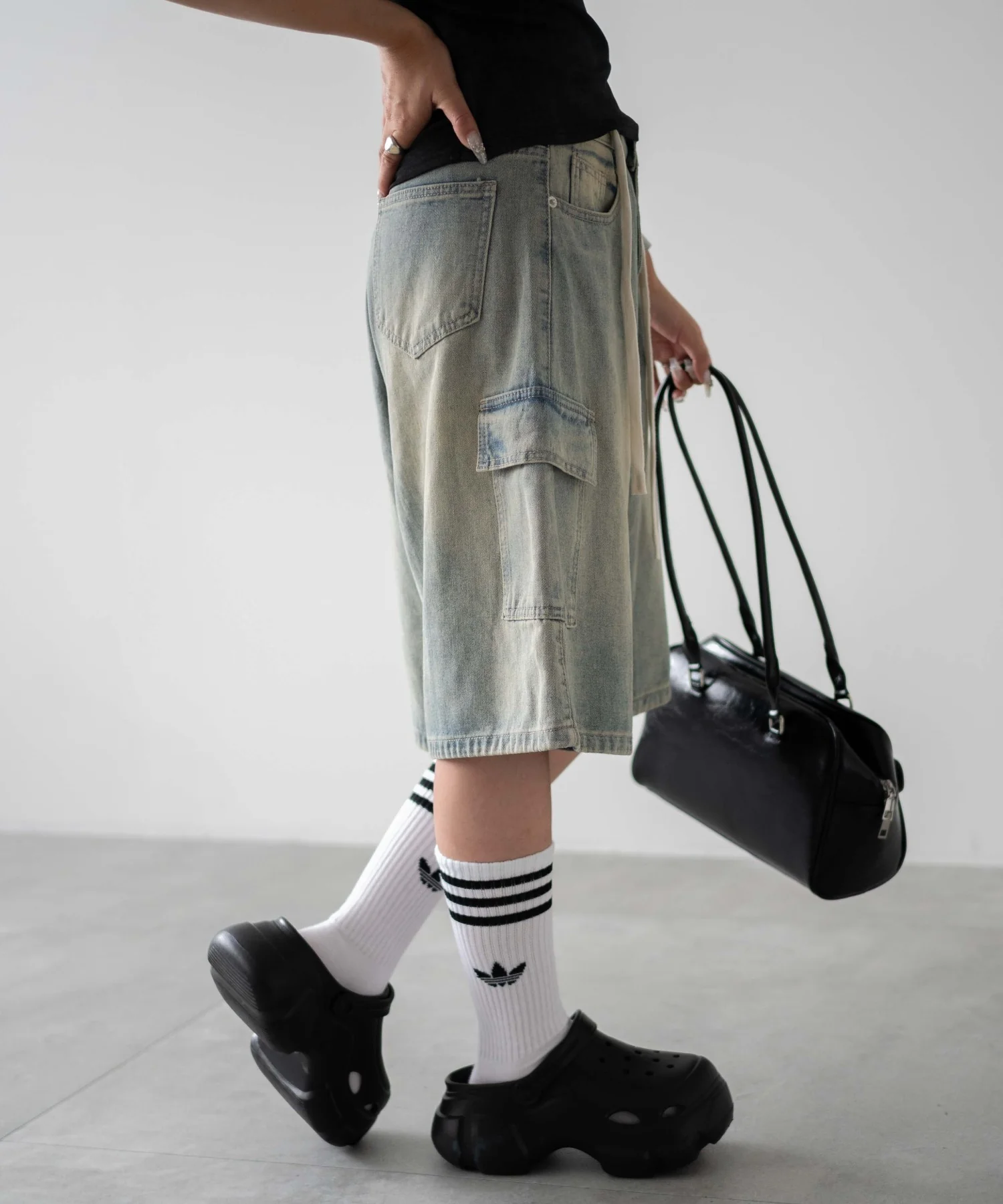 ドロストカーゴハーフパンツ - Image 14