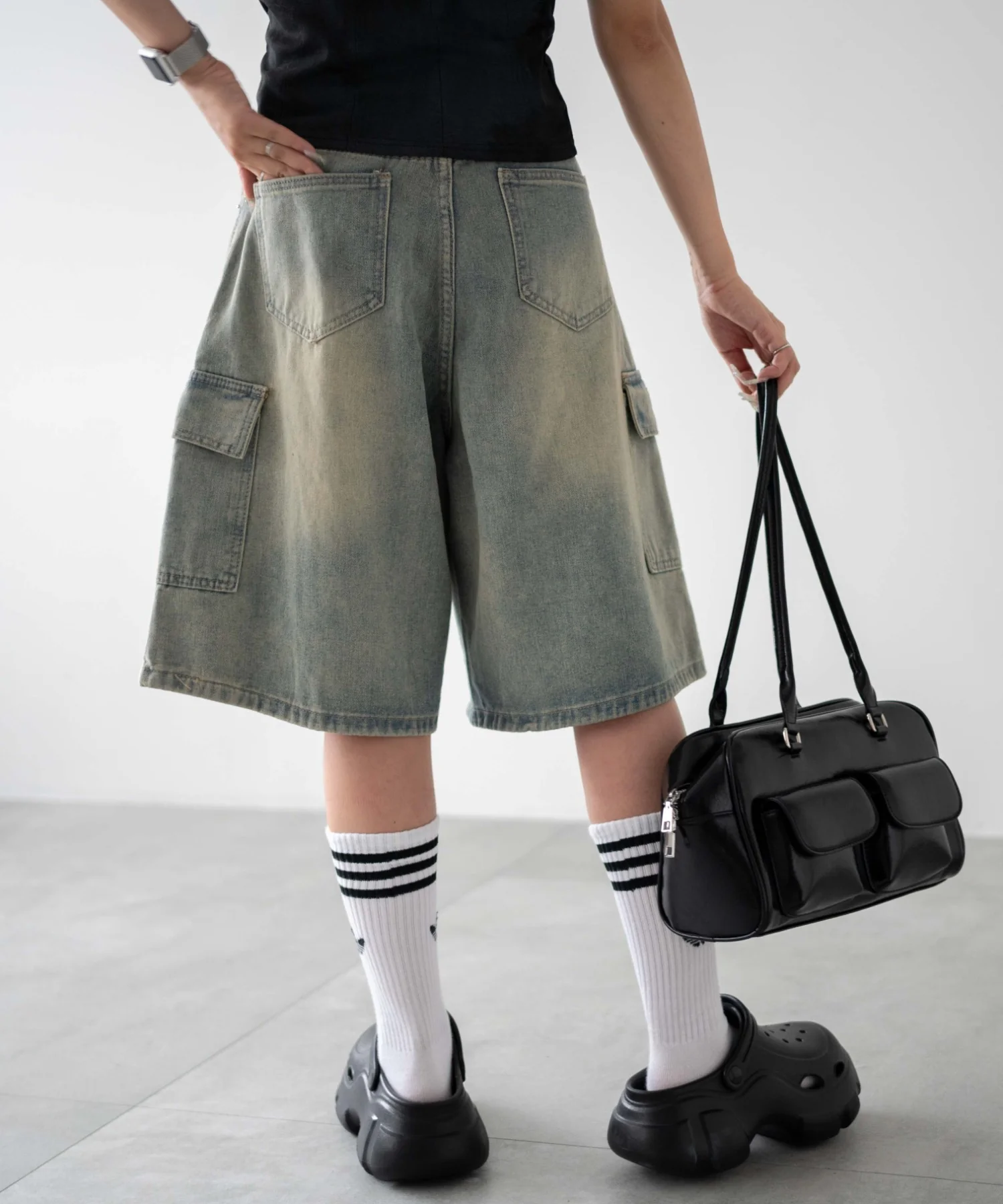 ドロストカーゴハーフパンツ - Image 15