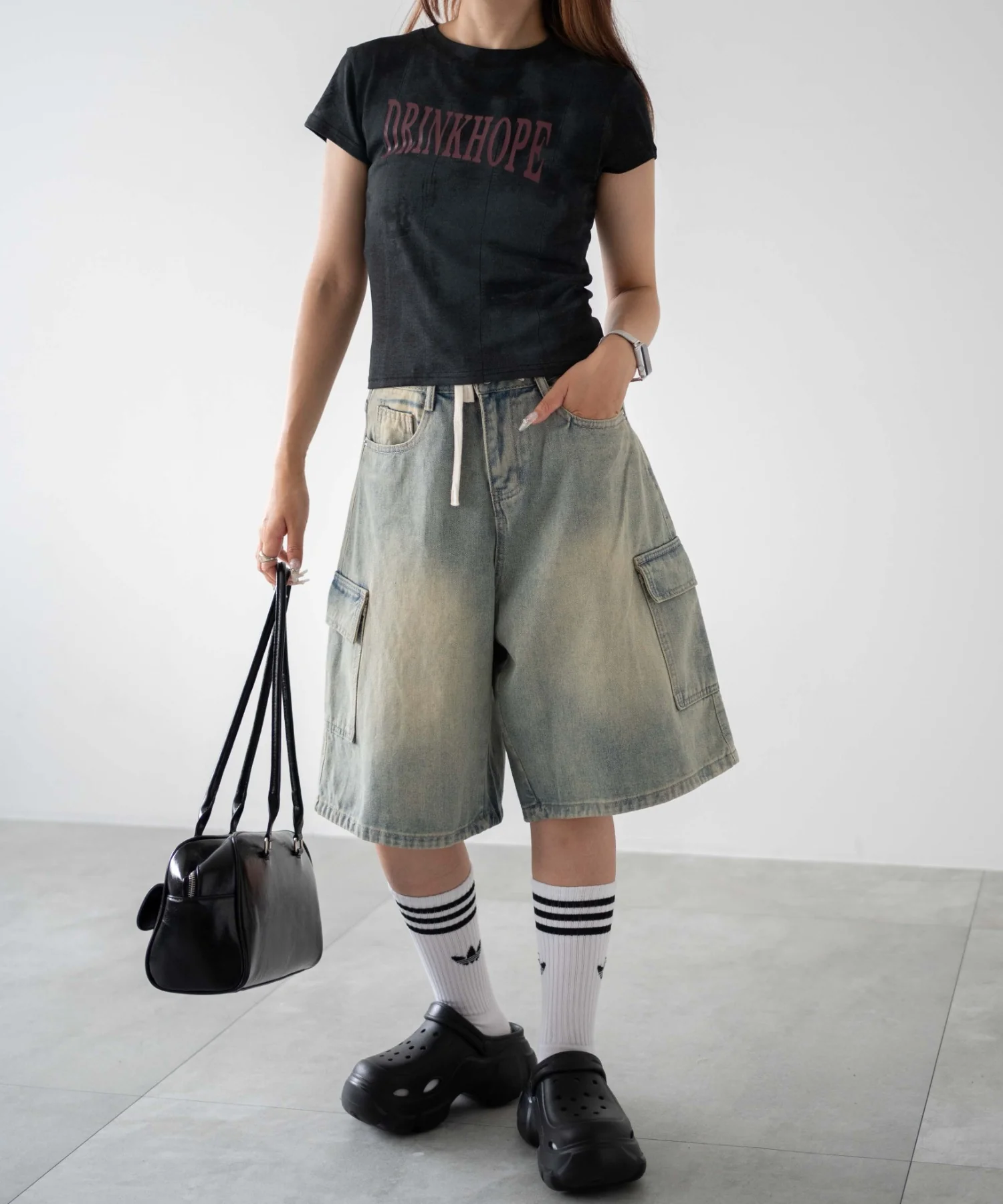 ドロストカーゴハーフパンツ - Image 16