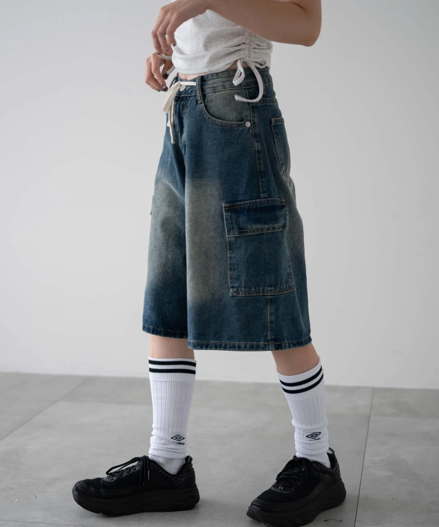 ドロストカーゴハーフパンツ - Image 7