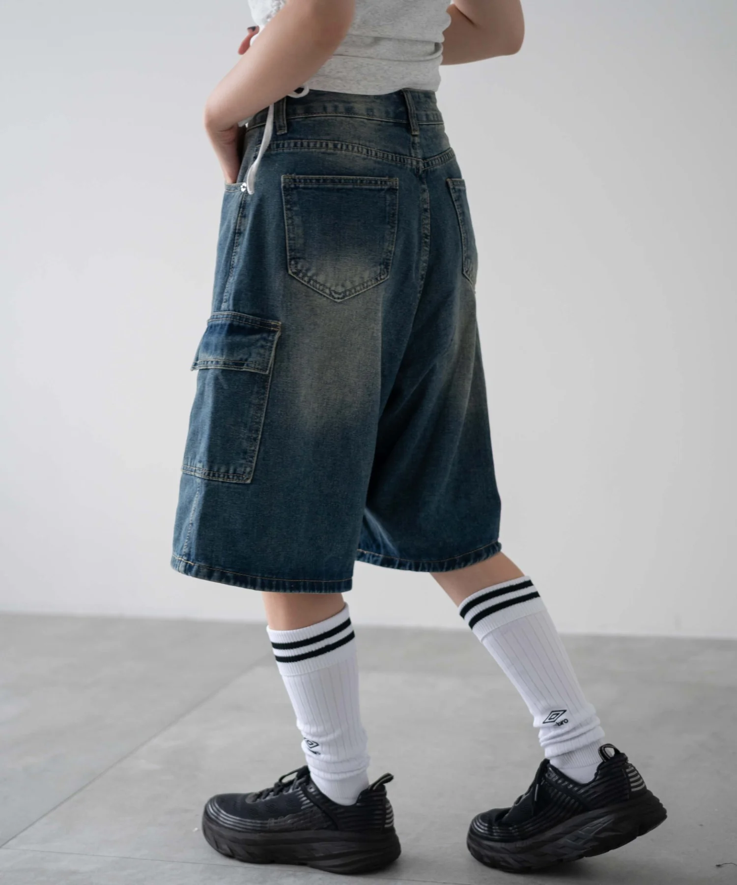 ドロストカーゴハーフパンツ - Image 8