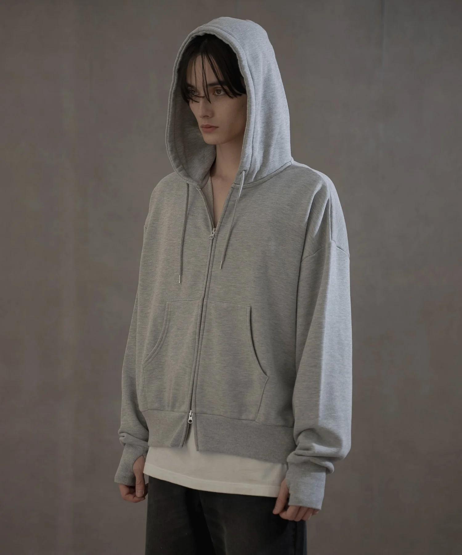 ショートダブルZIPパーカー - Image 13
