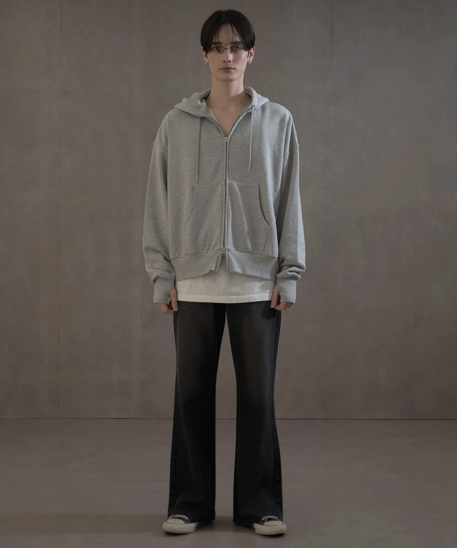 ショートダブルZIPパーカー - Image 14
