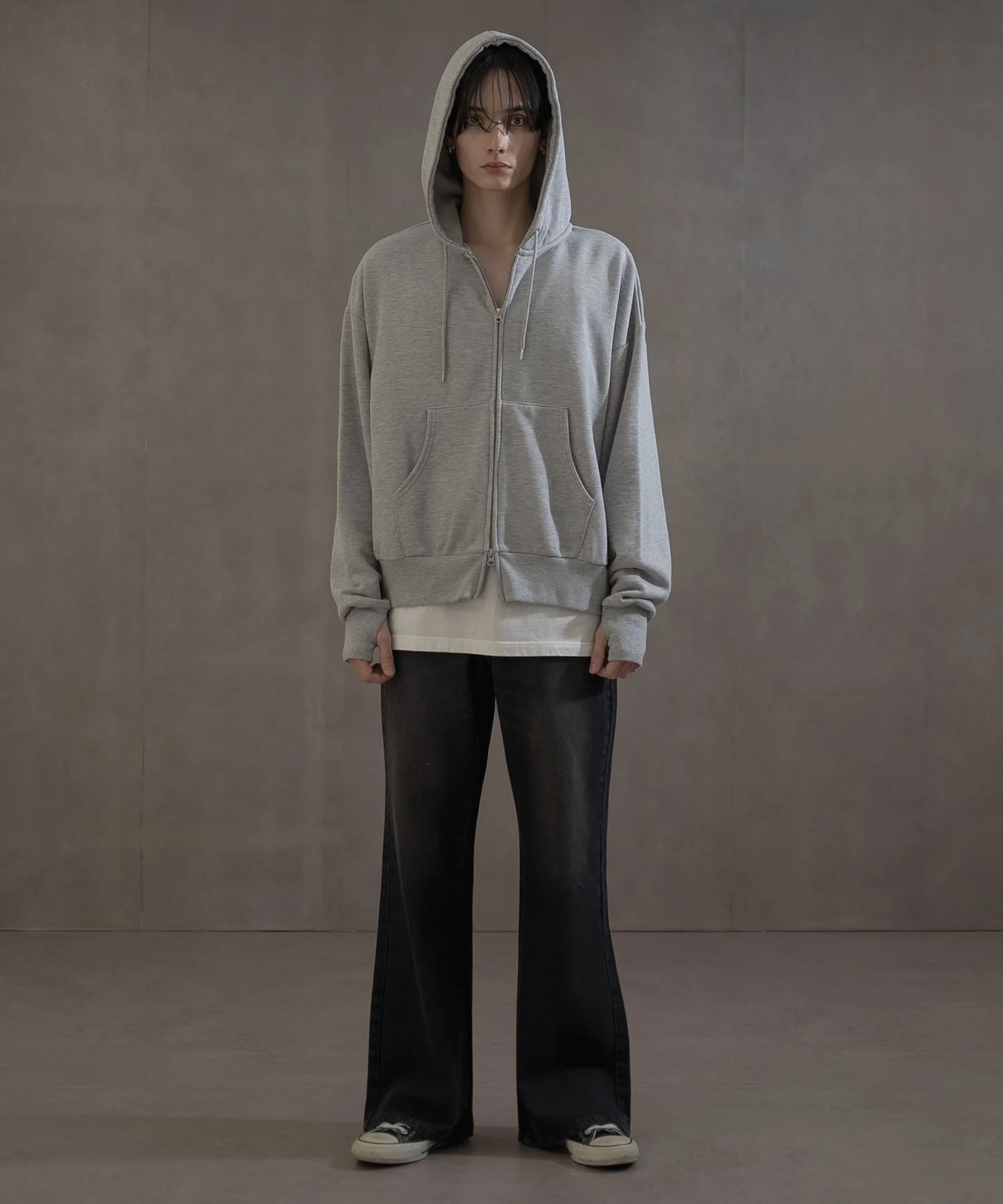 ショートダブルZIPパーカー - Image 17