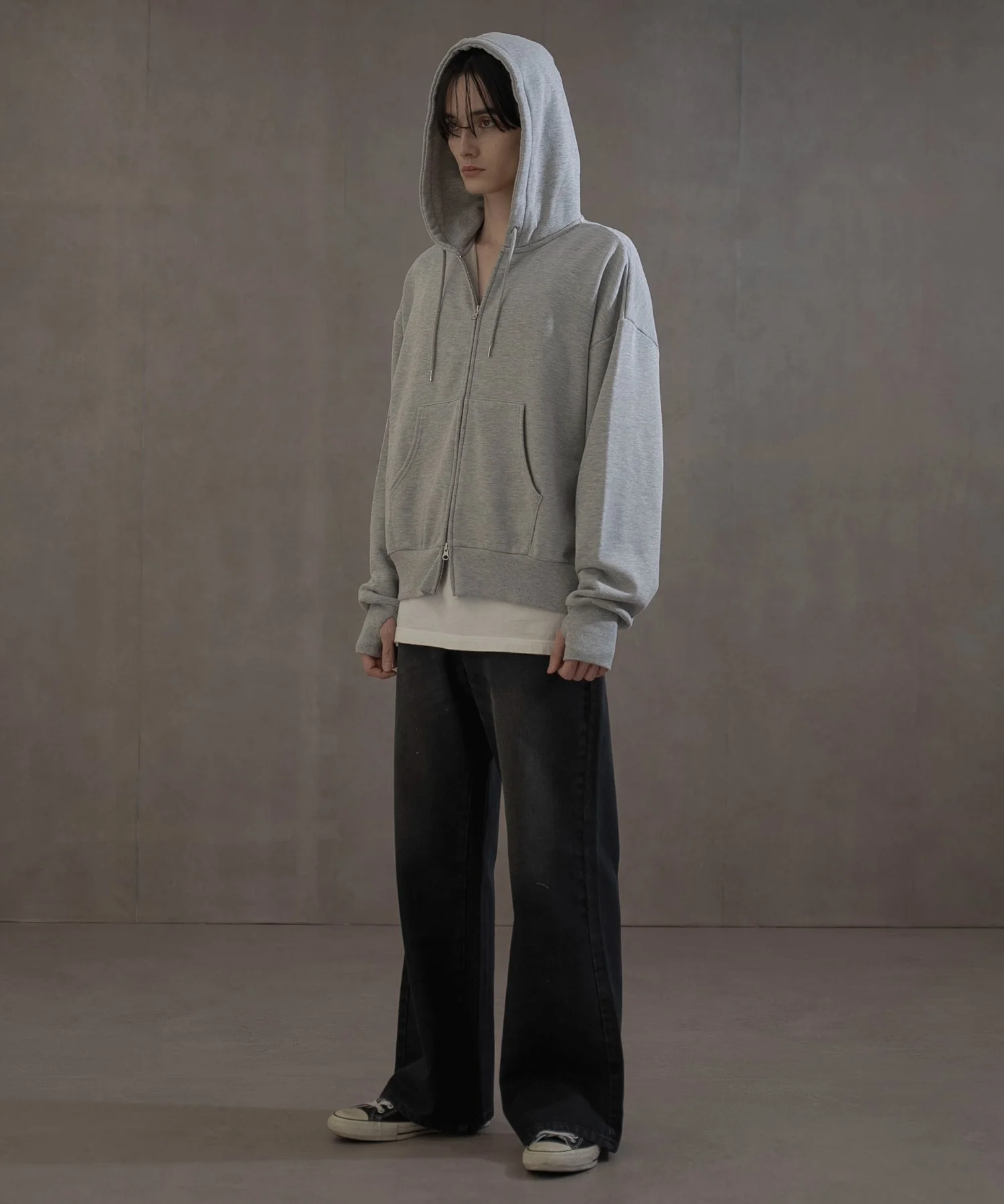 ショートダブルZIPパーカー - Image 18