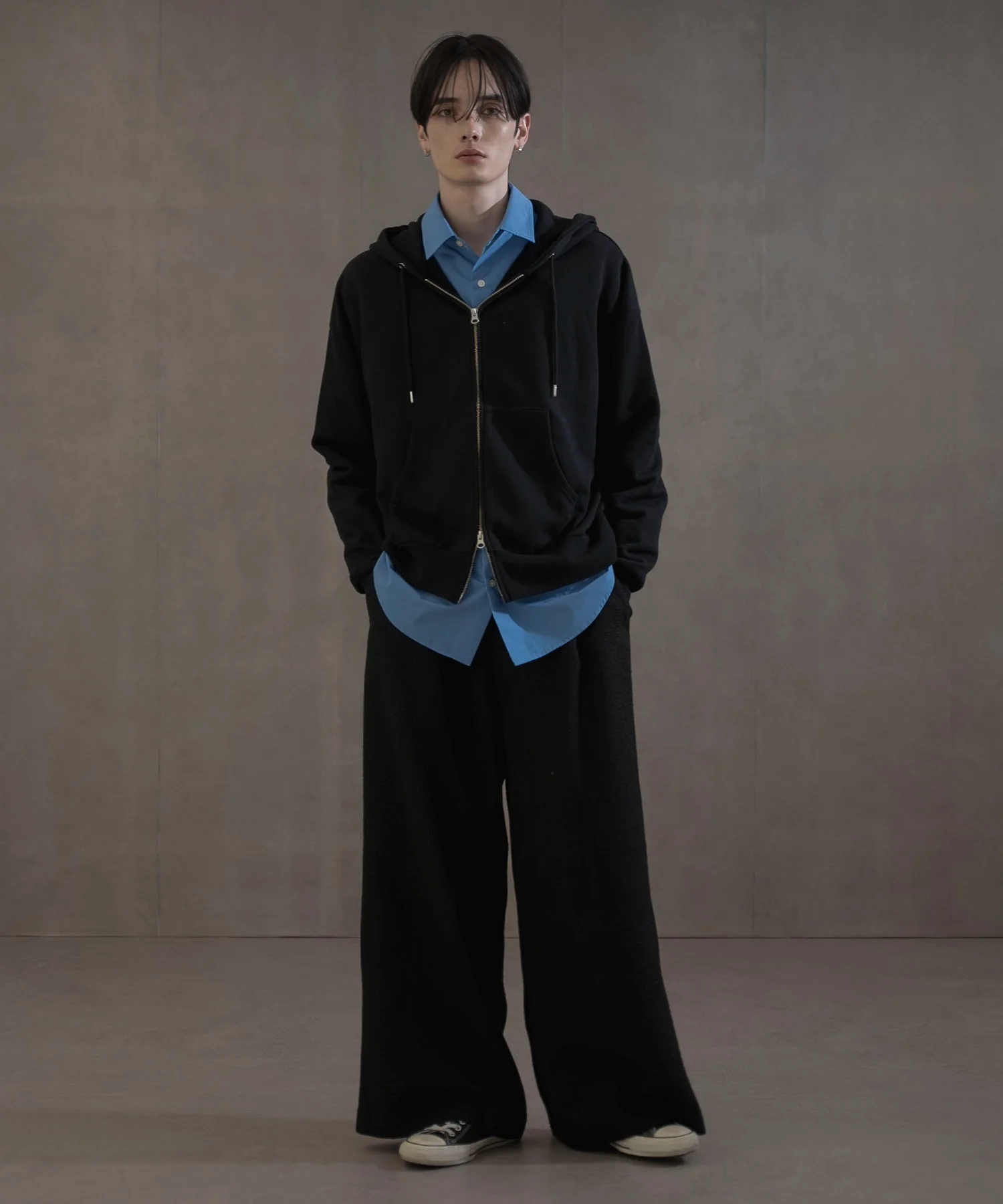 ショートダブルZIPパーカー - Image 4
