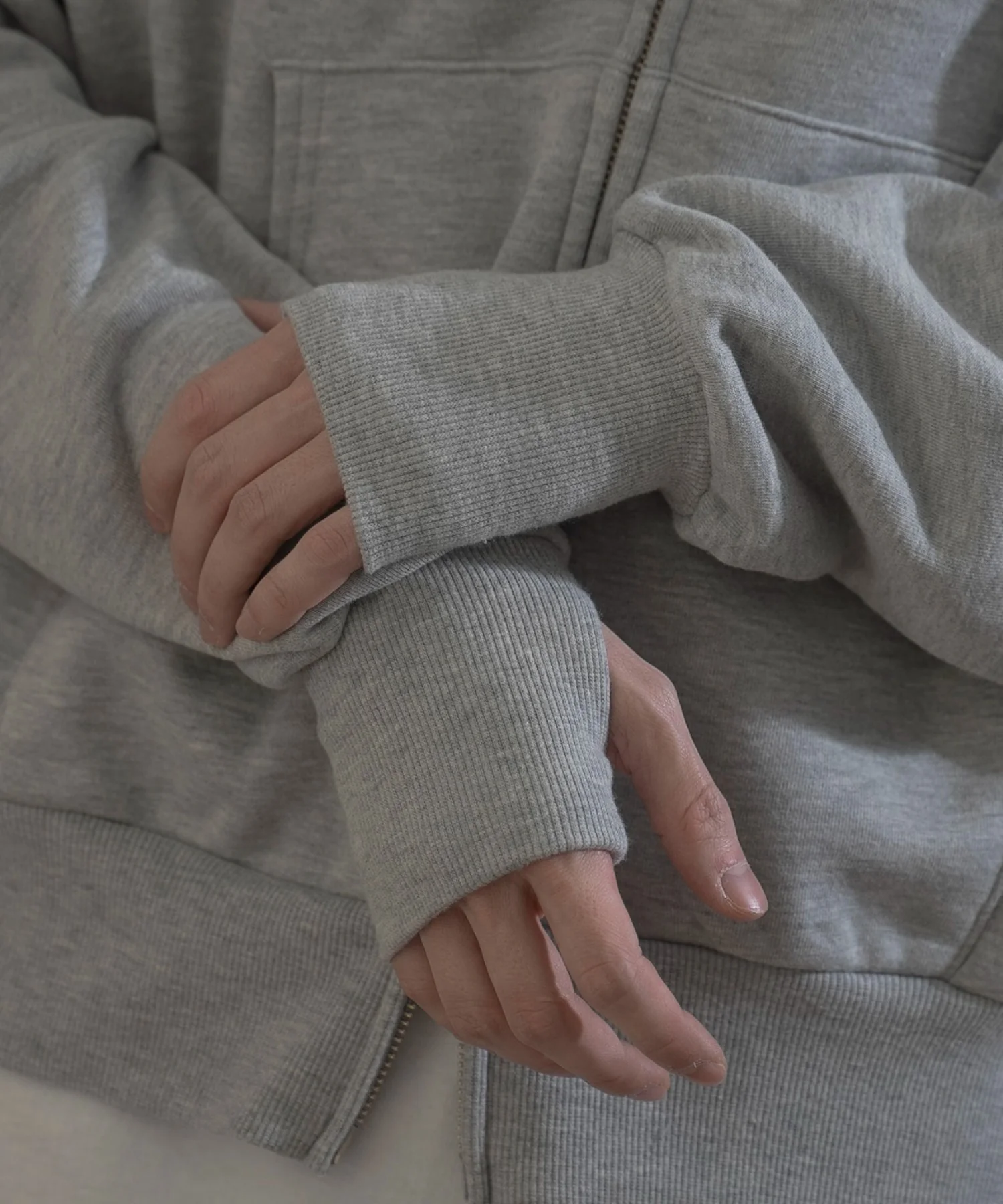 ショートダブルZIPパーカー - Image 6