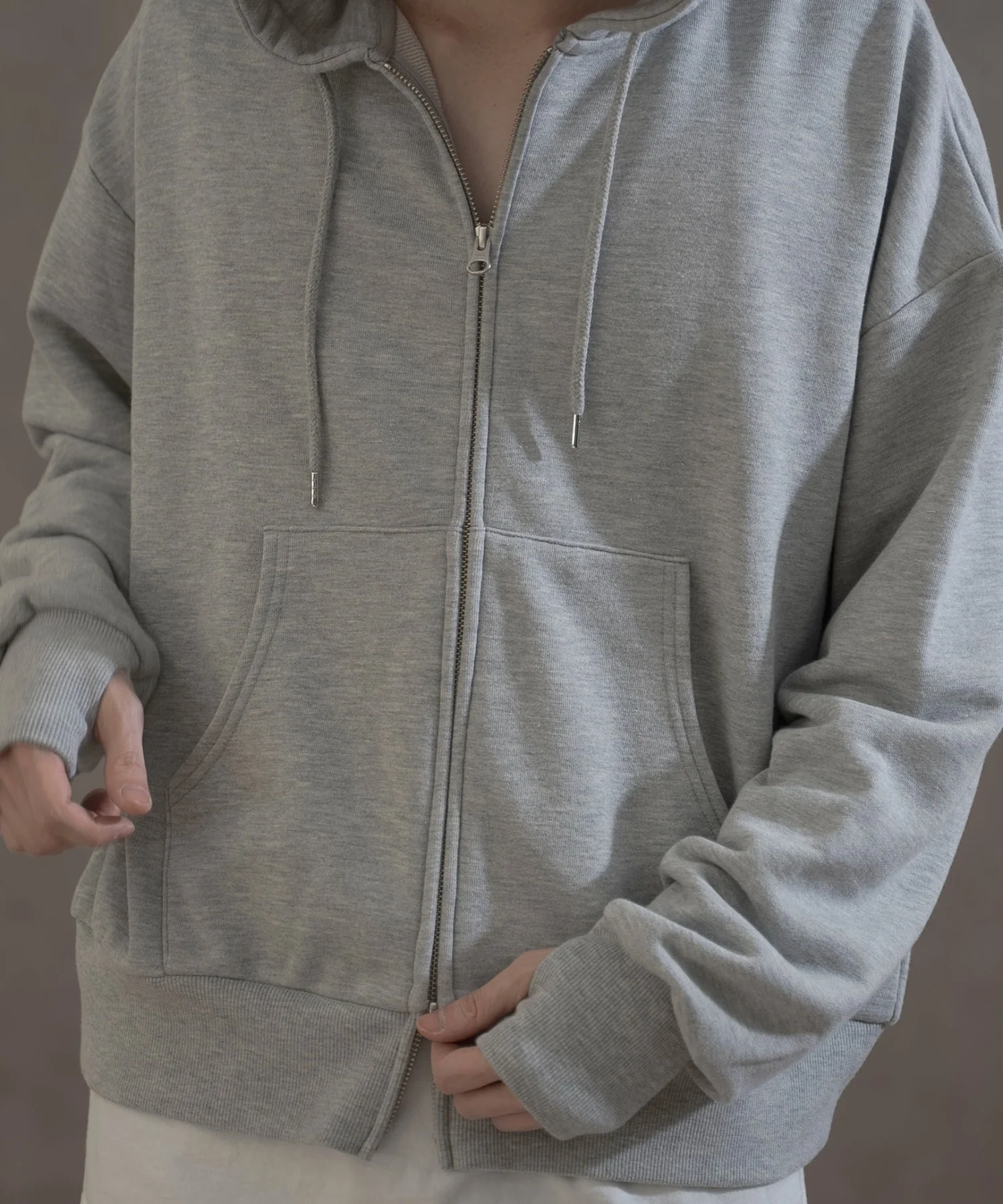 ショートダブルZIPパーカー - Image 8