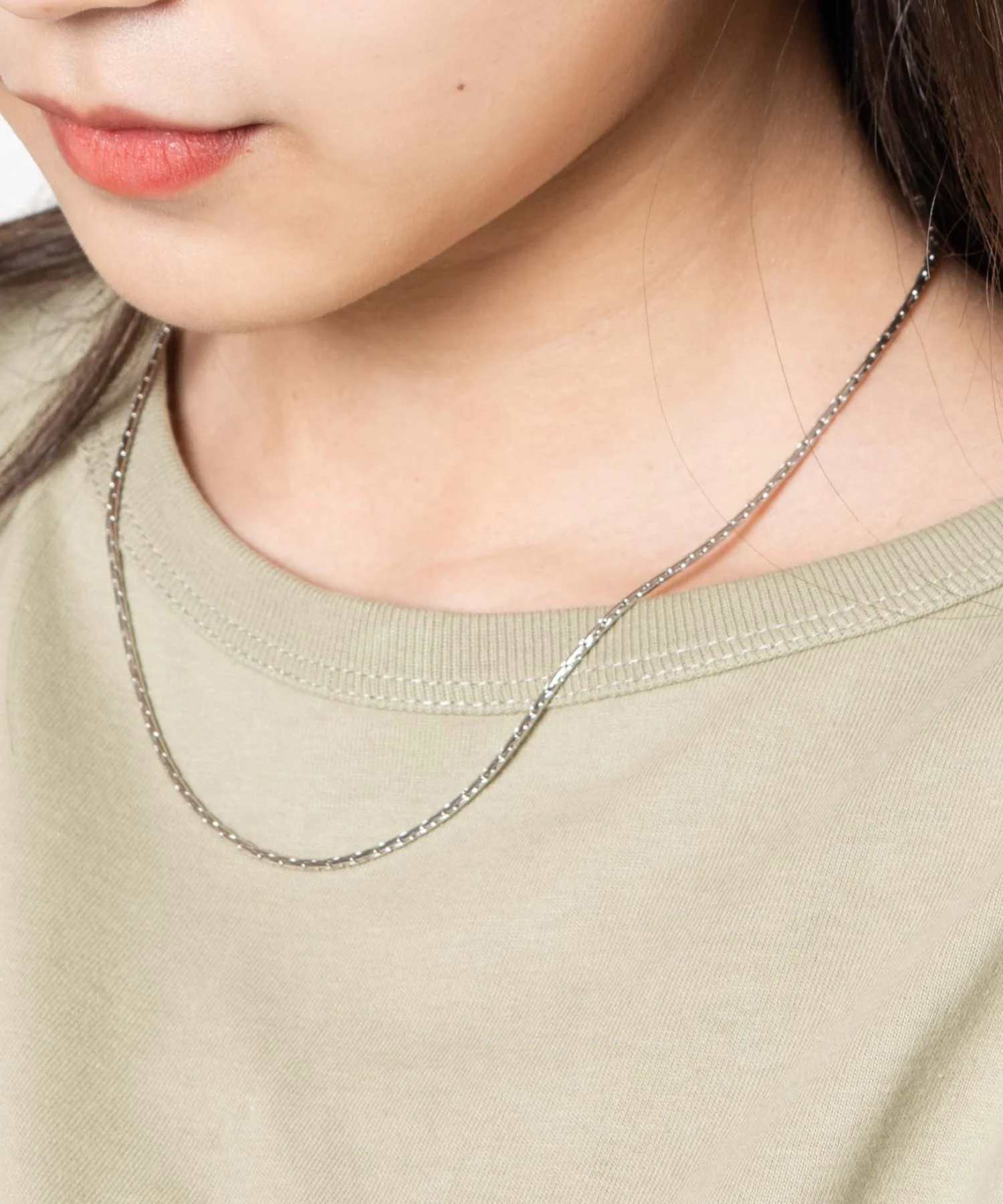 シンプルチェーンネックレス - Image 10