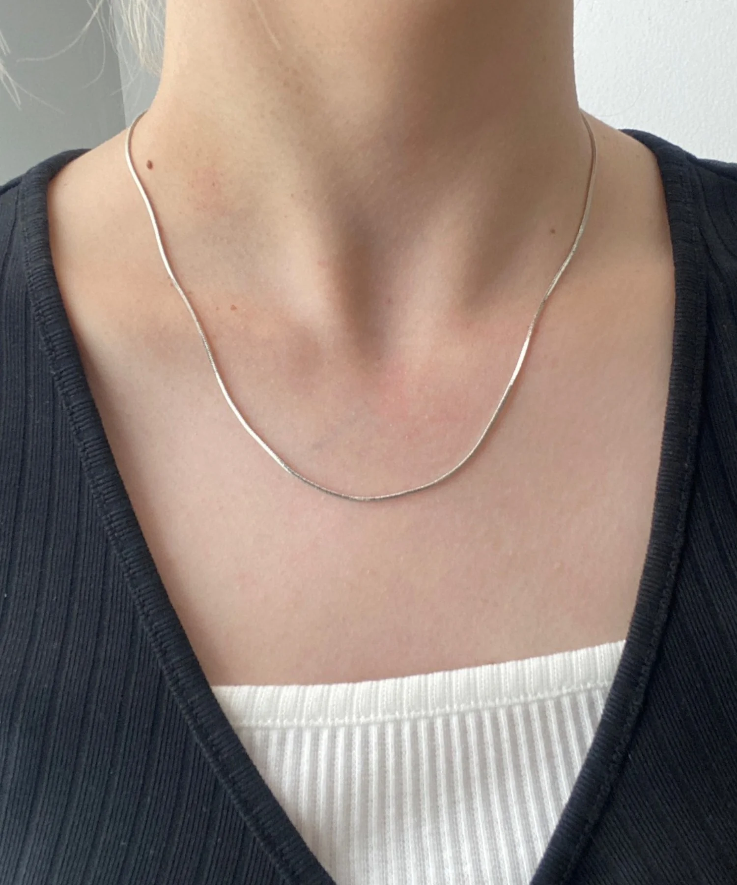 シンプルチェーンネックレス - Image 6