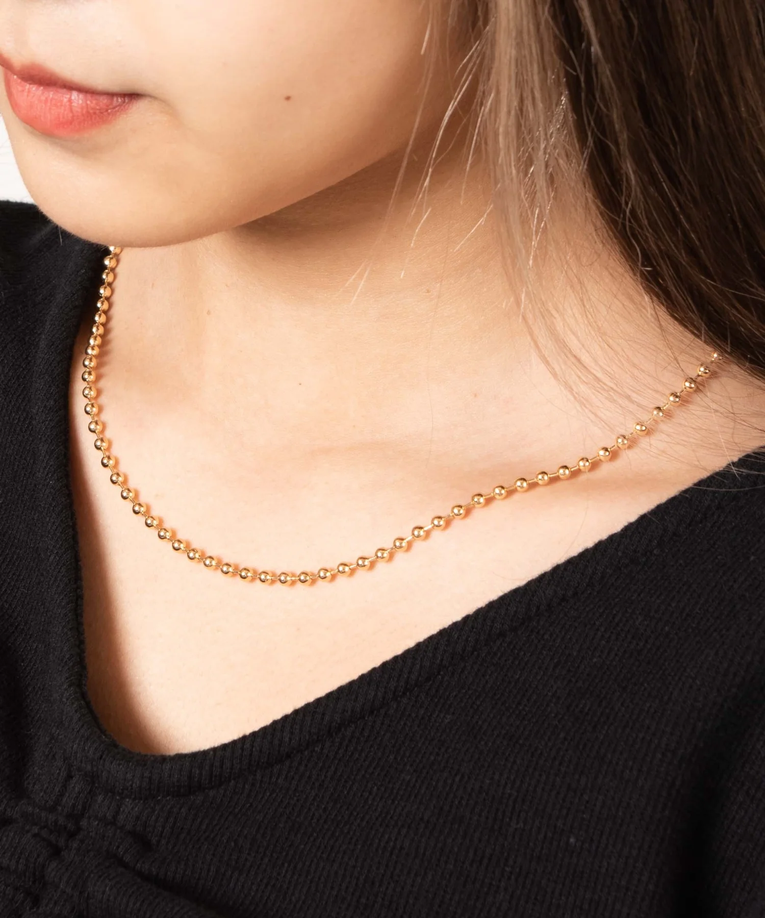 シンプルチェーンネックレス - Image 8