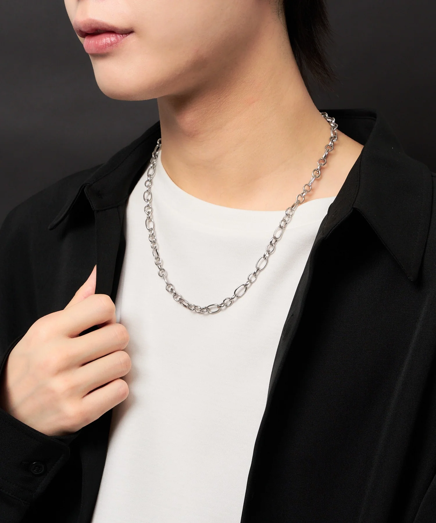 ステンレスチェーンネックレス50cm - Image 24