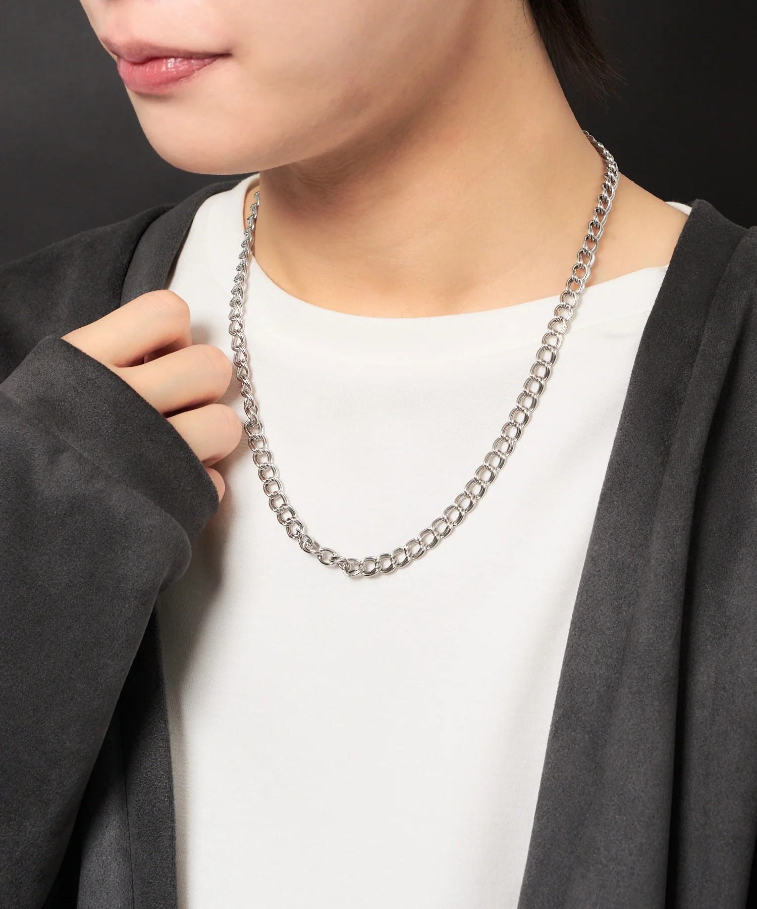 ステンレスチェーンネックレス50cm - Image 25