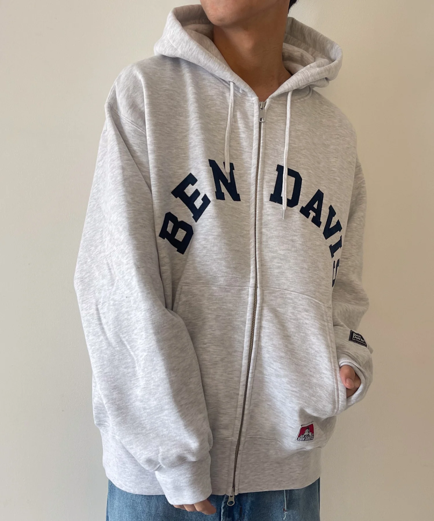 BENDAVISアーチロゴZIPパーカー - Image 5