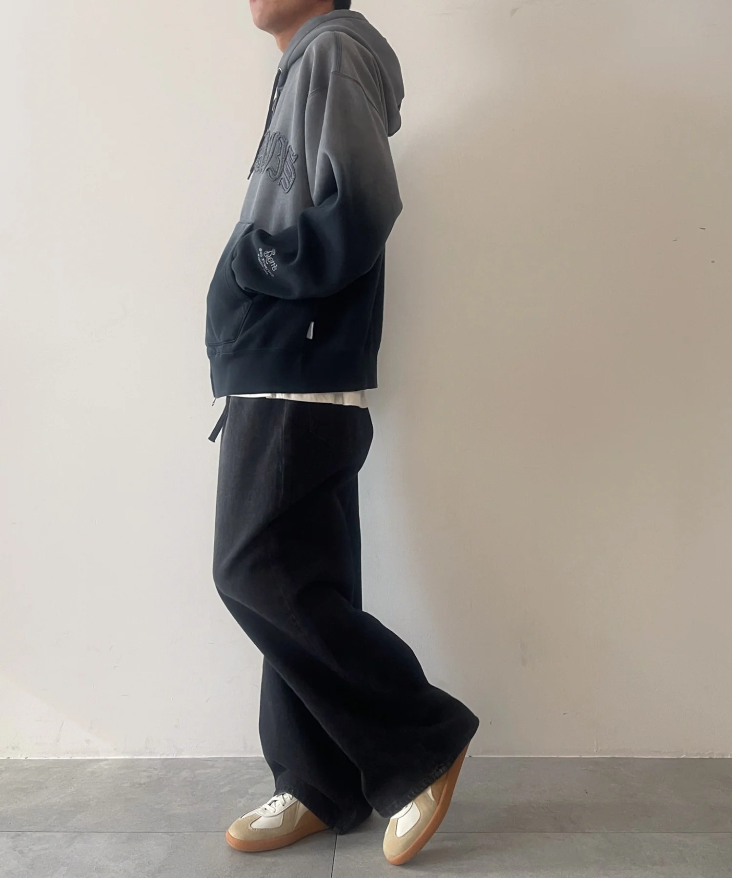 BENDAVISフェードロゴZIPパーカー - Image 8