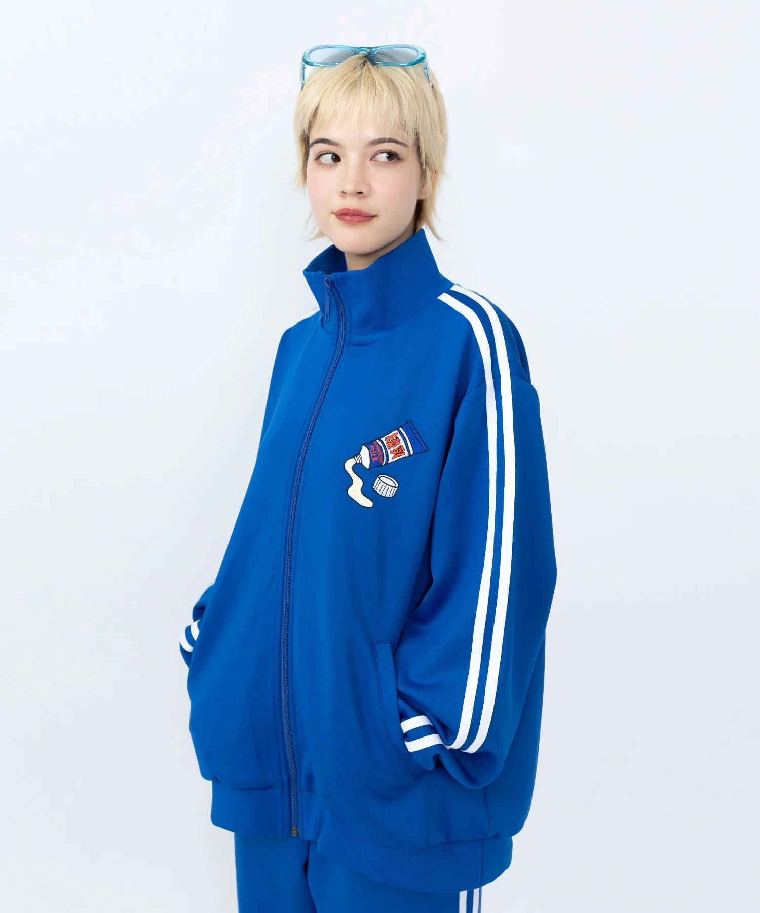 フードジャージトップ - Image 11