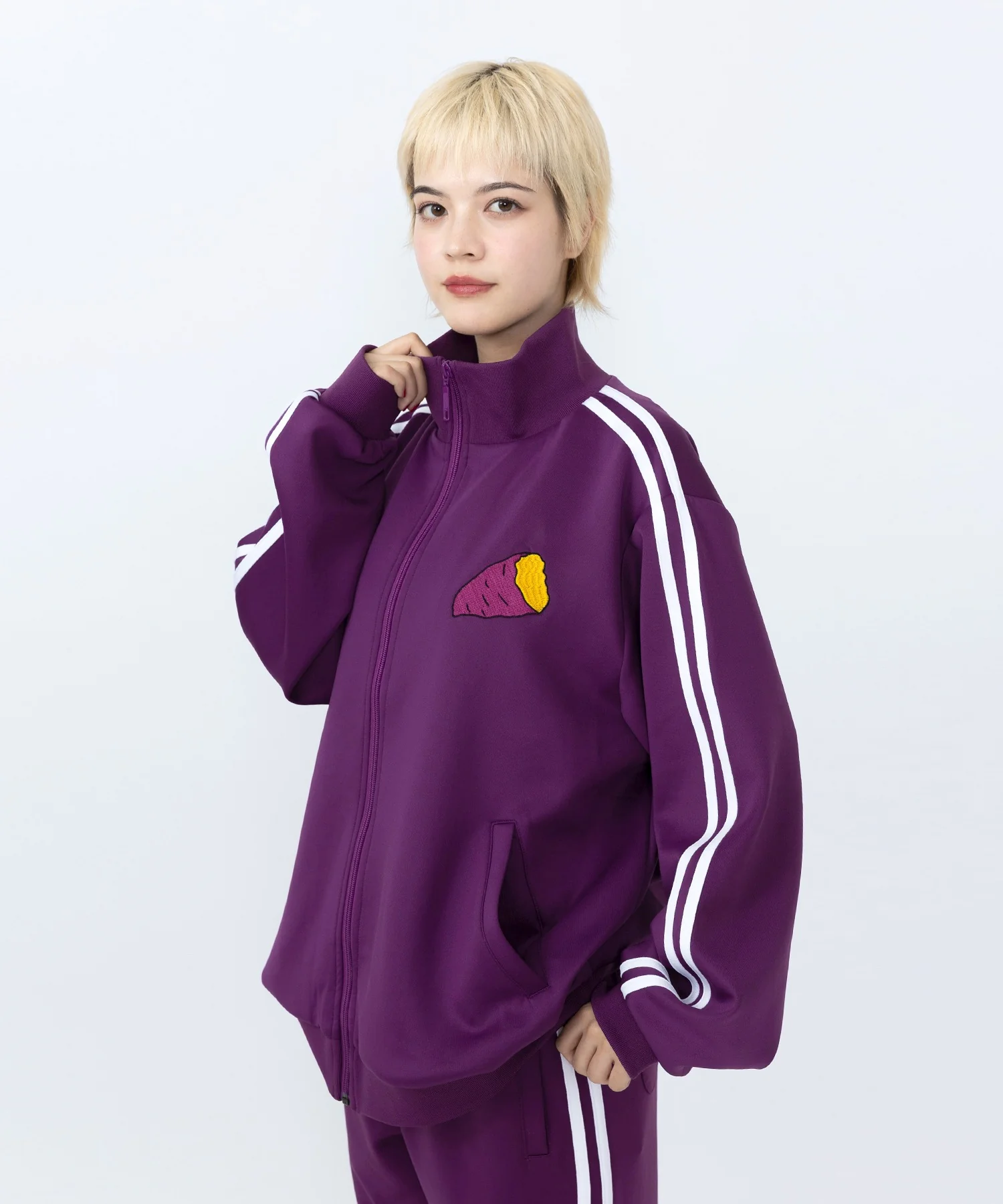 フードジャージトップ - Image 9
