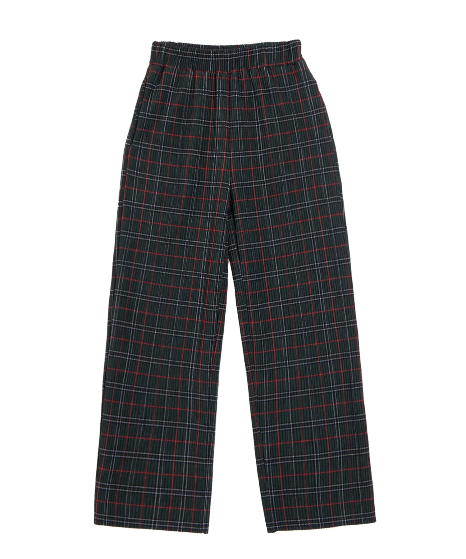 セルフカットチェックプリーツパンツ - Image 18