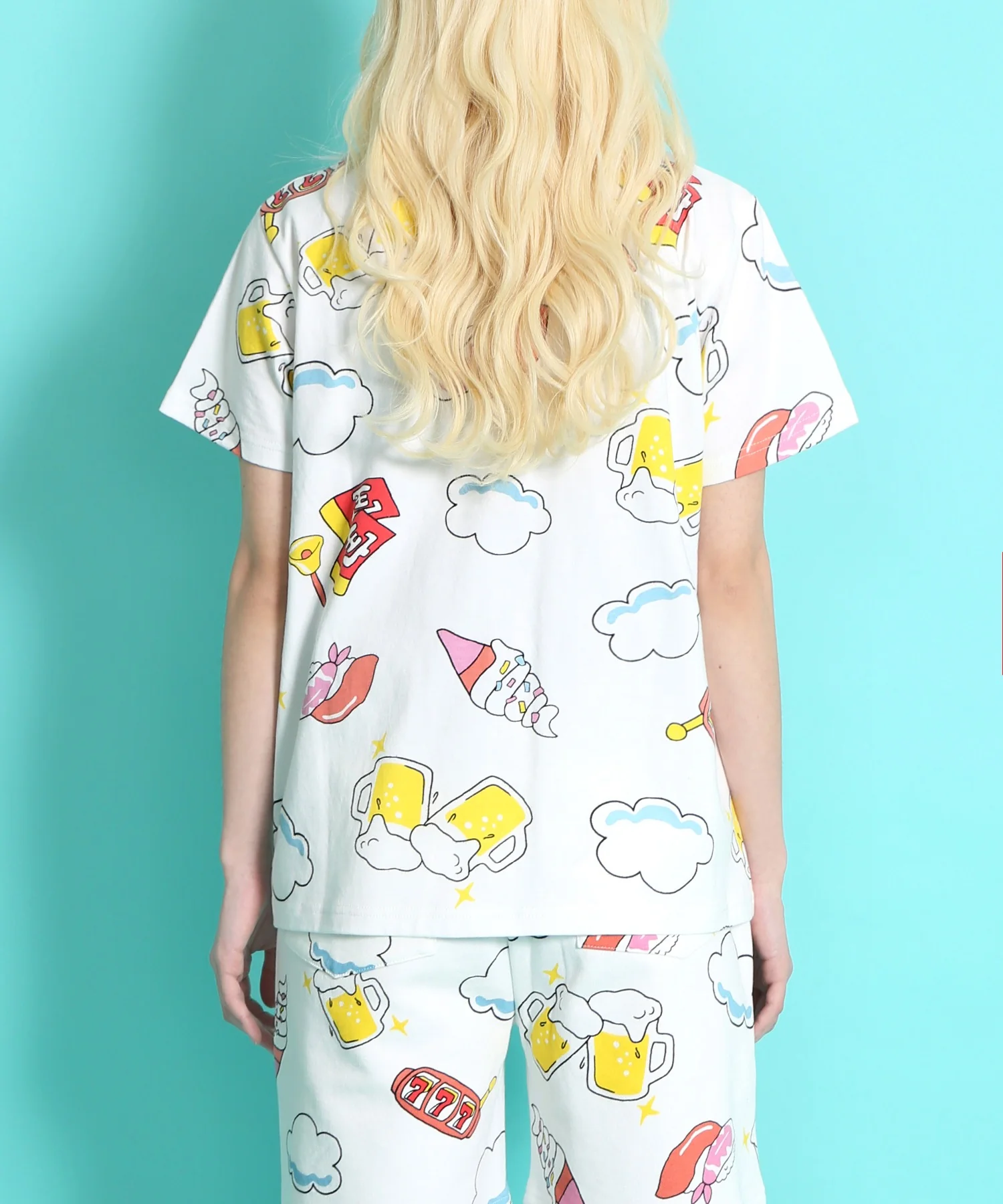 天国と地獄総柄Tシャツ - Image 10