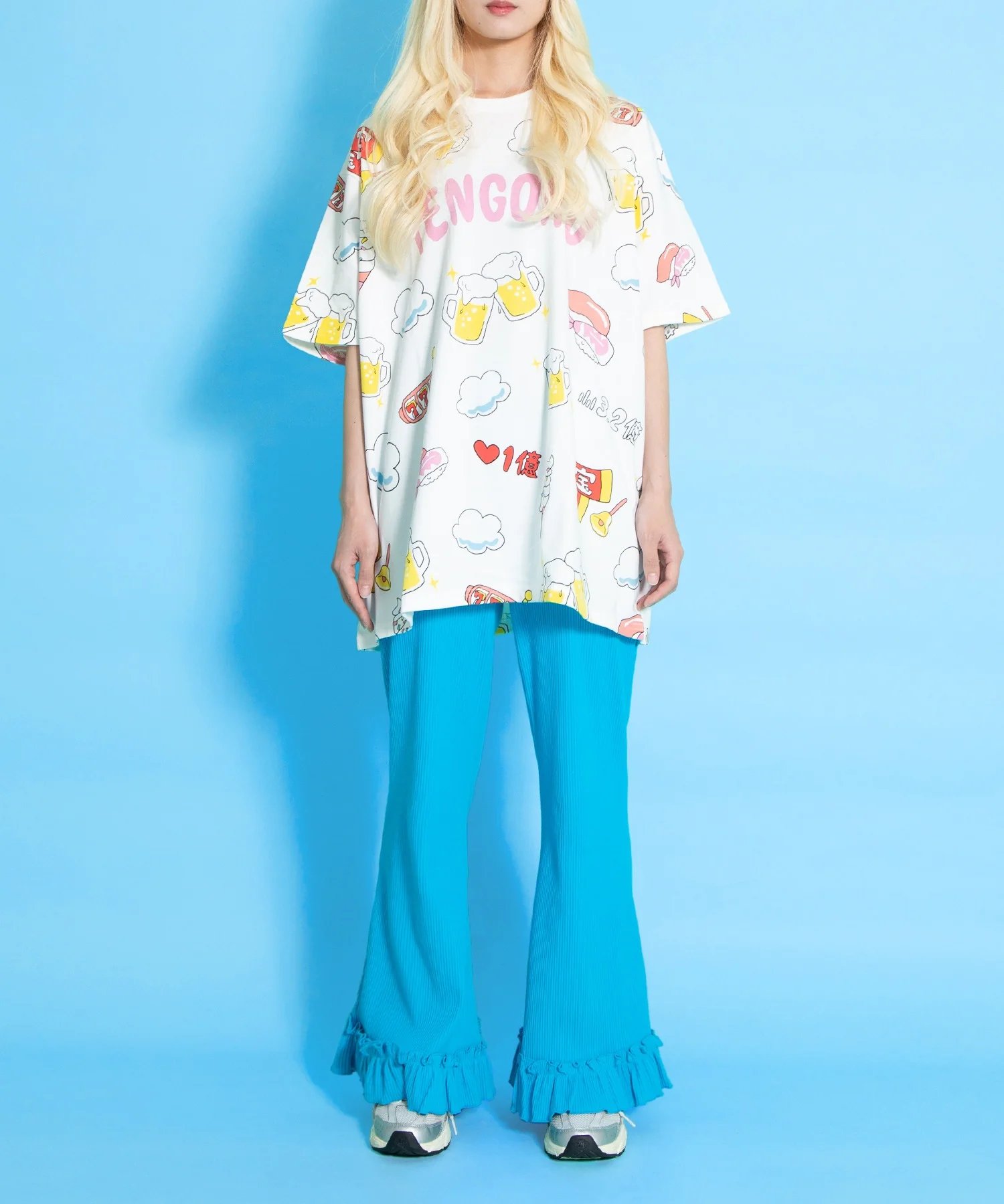 天国と地獄総柄Tシャツ - Image 6