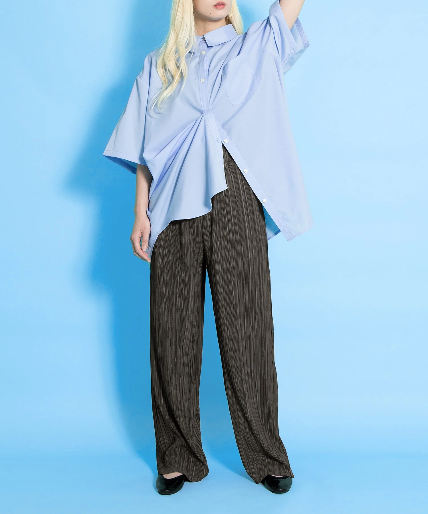 セルフカットプリーツパンツ - Image 15