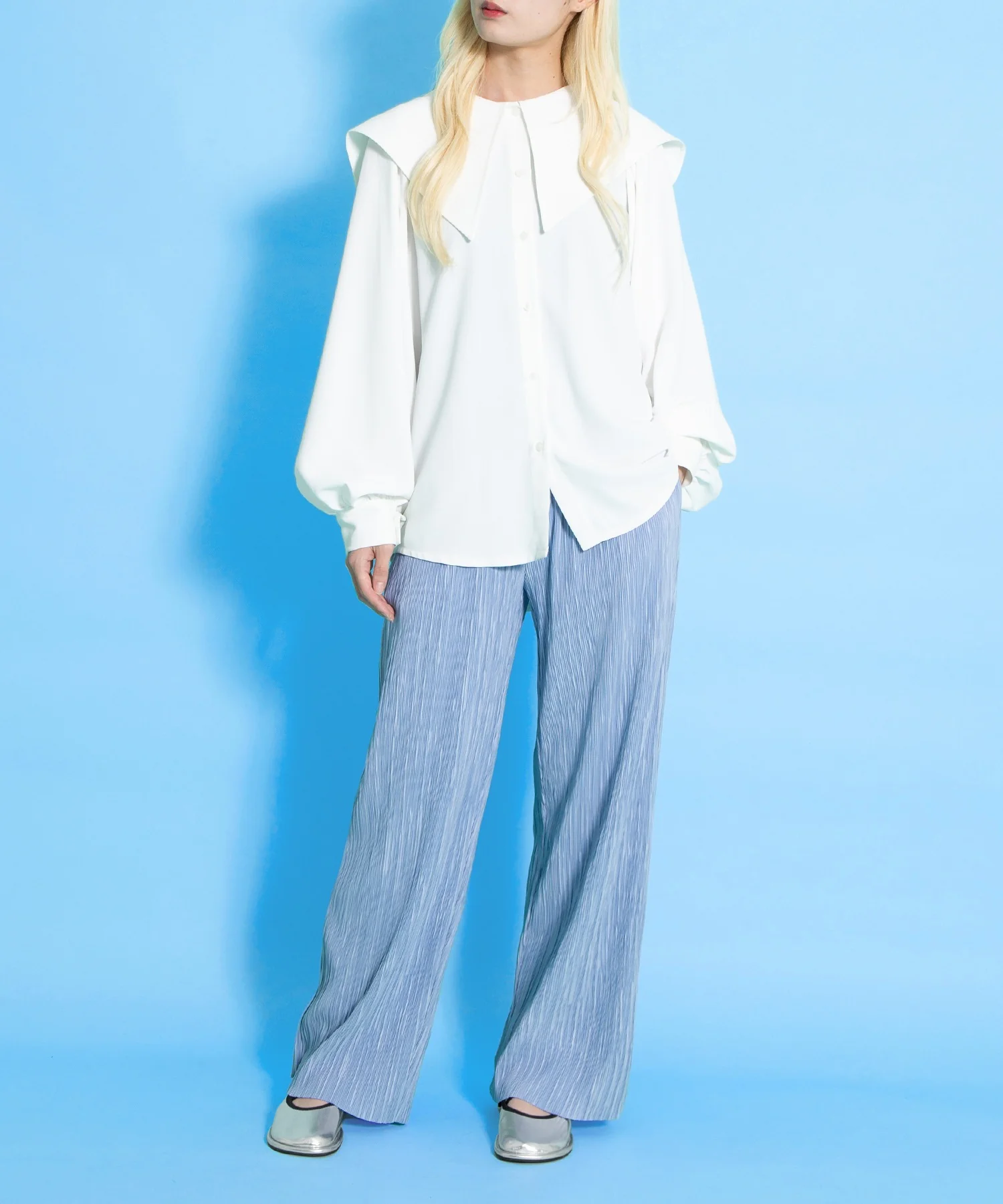 セルフカットプリーツパンツ - Image 7