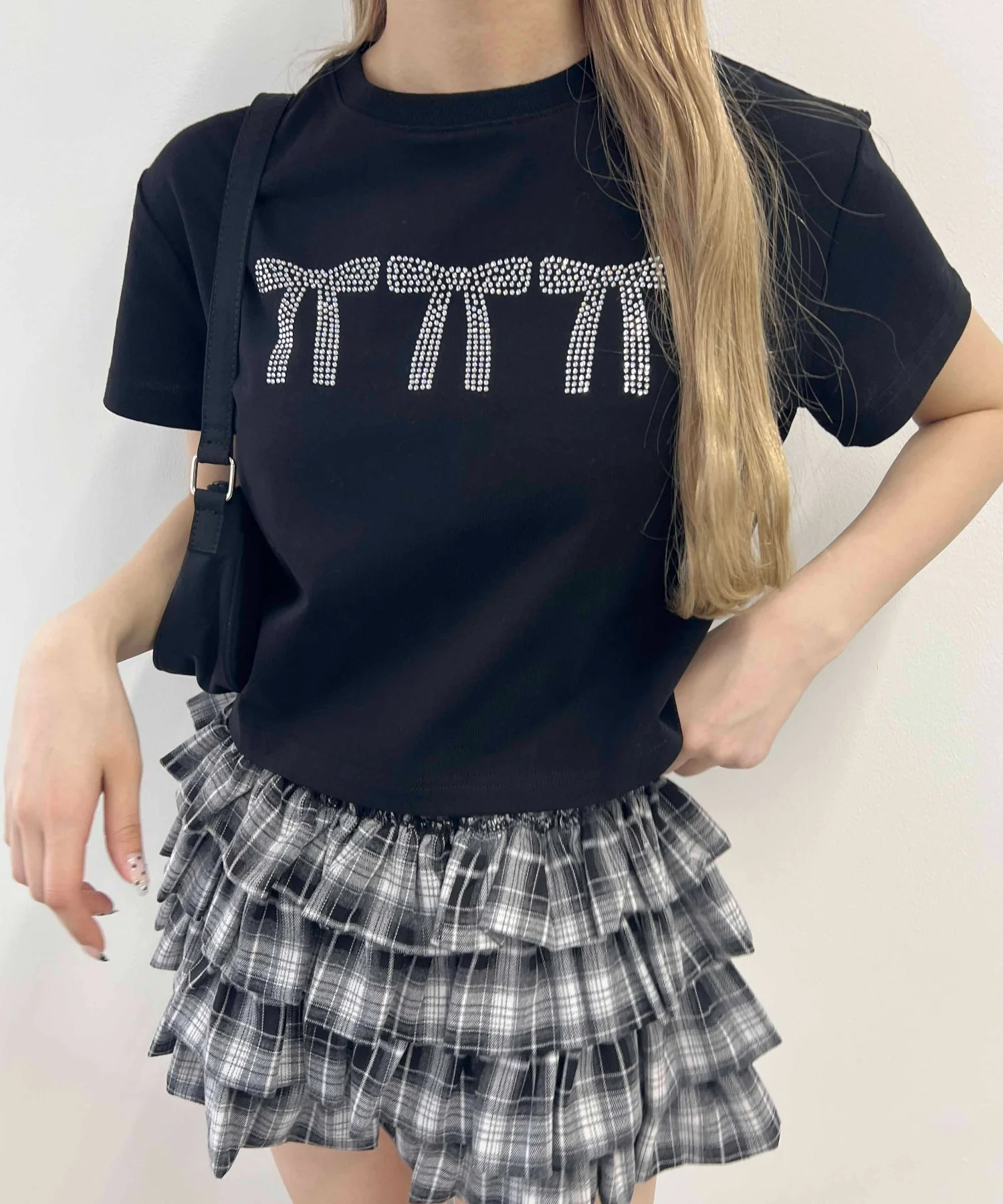 ビジューリボンTシャツ - Image 12