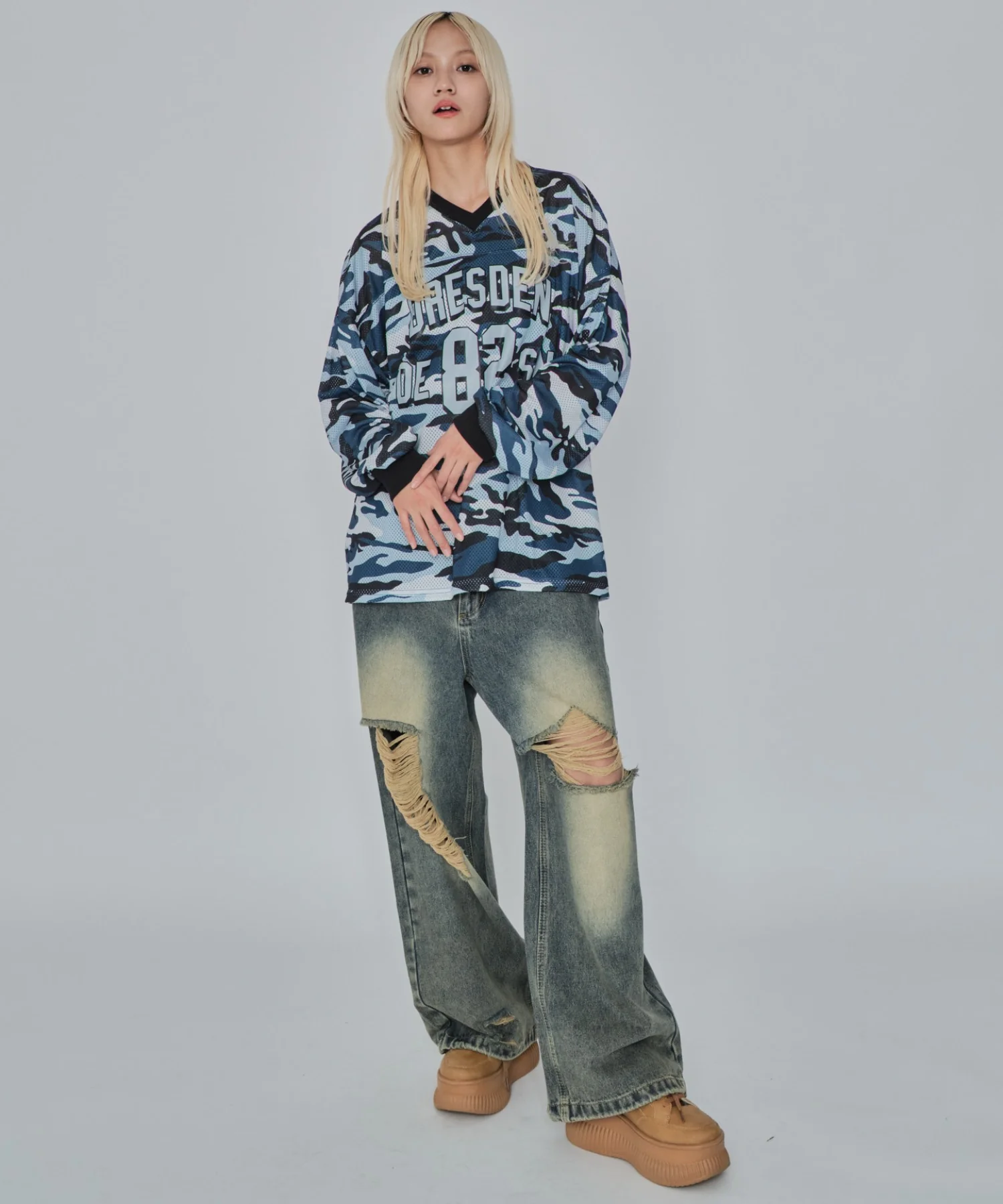 カモフラナンバリングホッケーT（LS） - Image 7