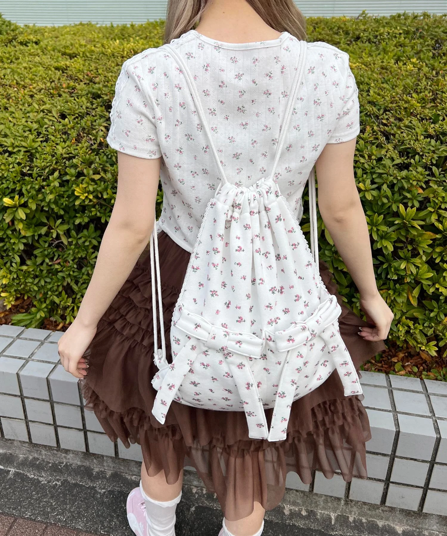 ダブルリボンナップサック - Image 7