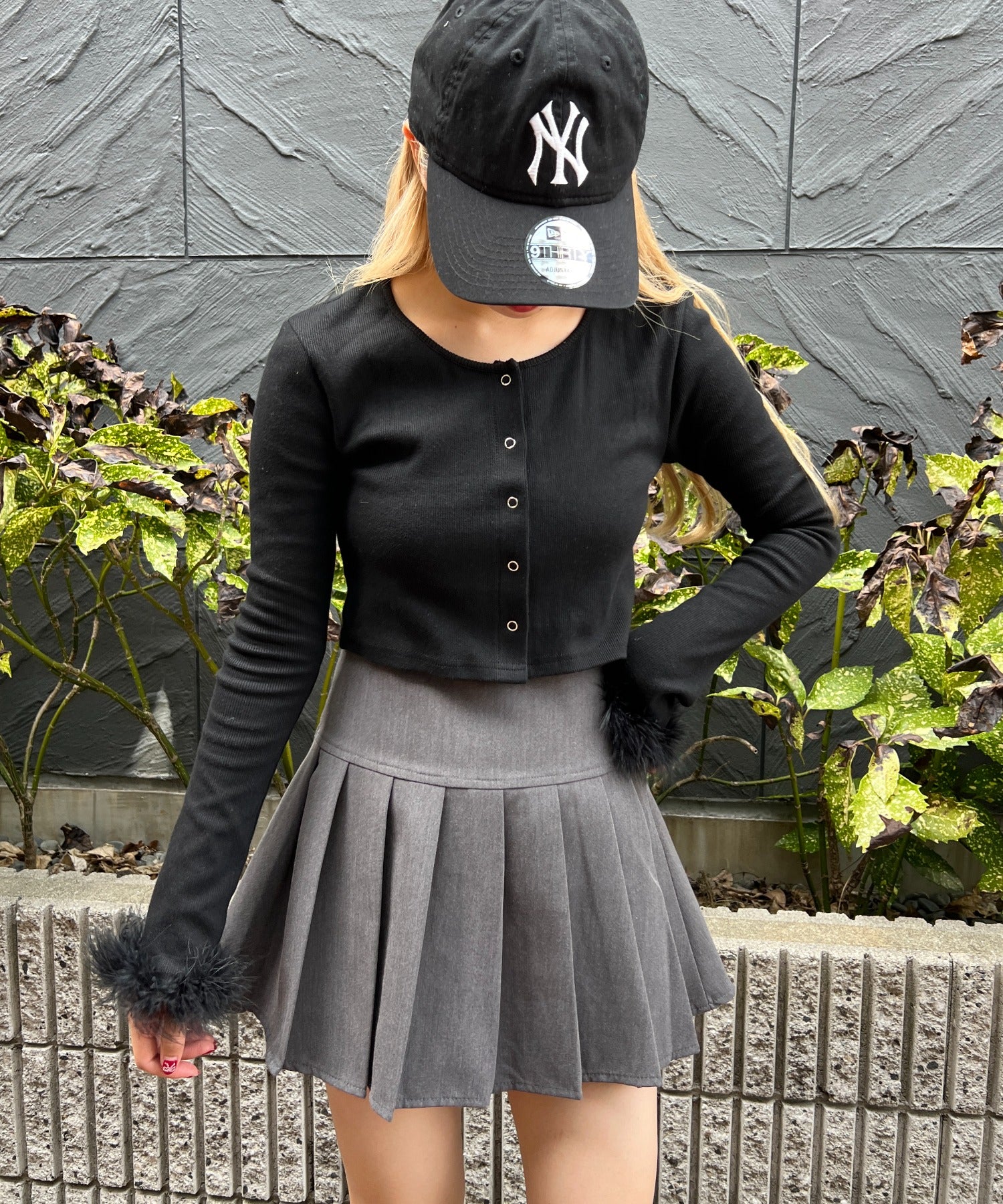 無地プリーツスカート - Image 19