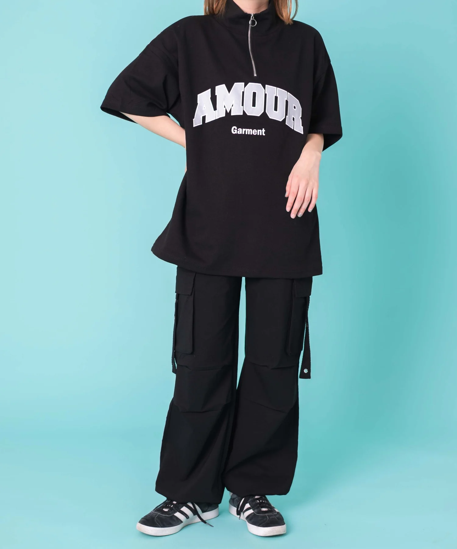 AMOURハーフジップT - Image 10