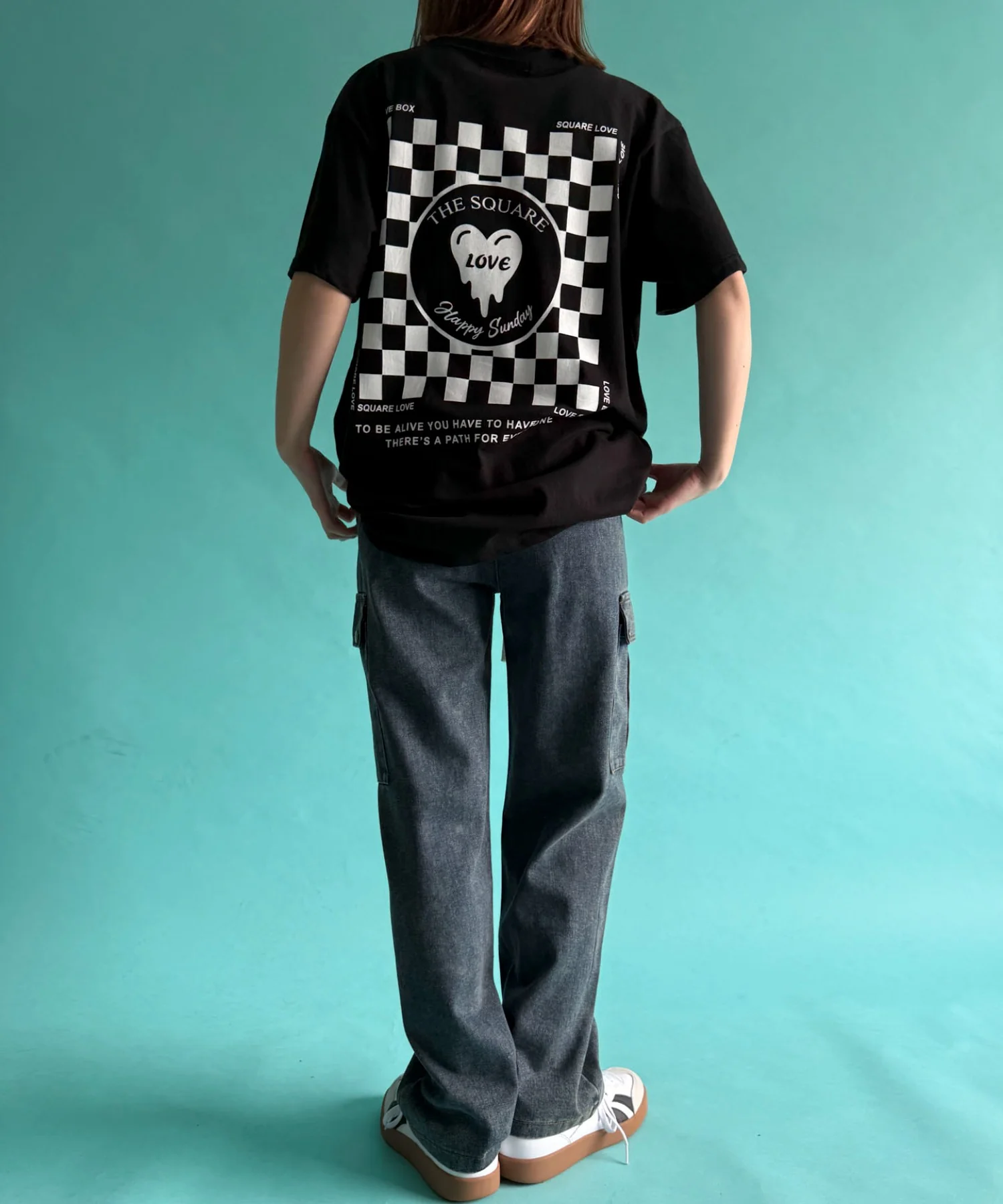 happy　sundayビッグT - Image 4