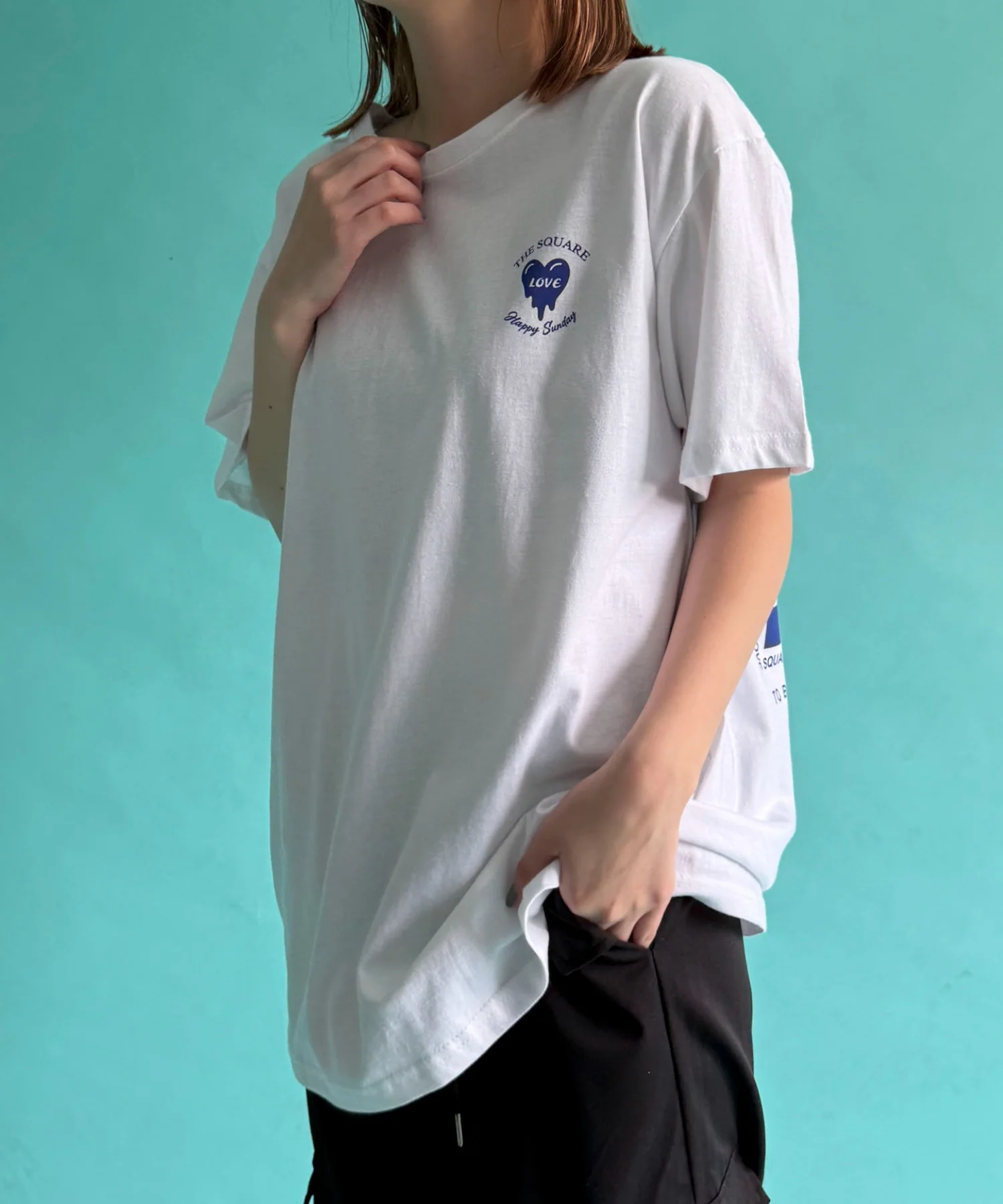 happy　sundayビッグT - Image 5