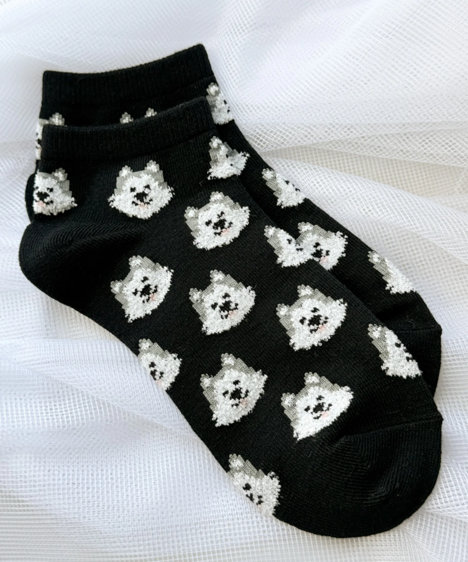 アニマル総柄ショートソックス(23-25cm) - Image 20