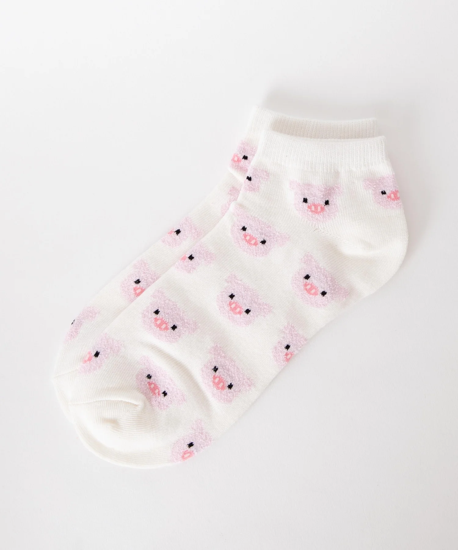 アニマル総柄ショートソックス(23-25cm) - Image 9