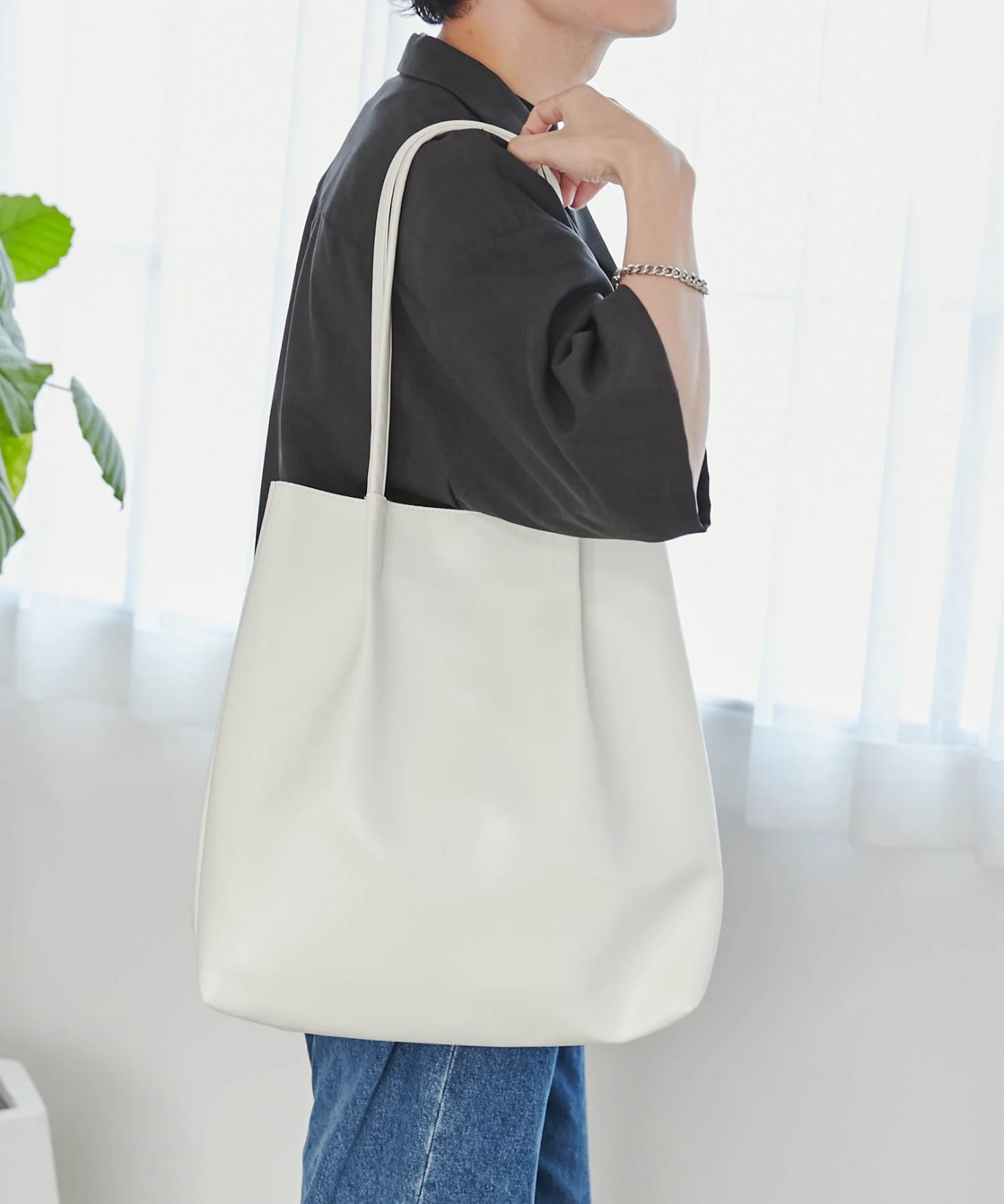 タックデザイントートバッグ - Image 7