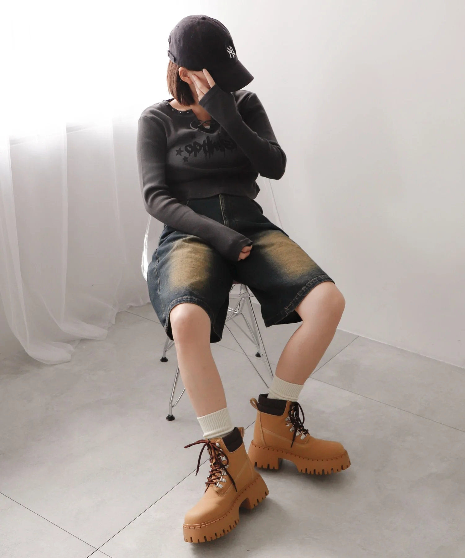 厚底トレッキングブーツ - Image 7