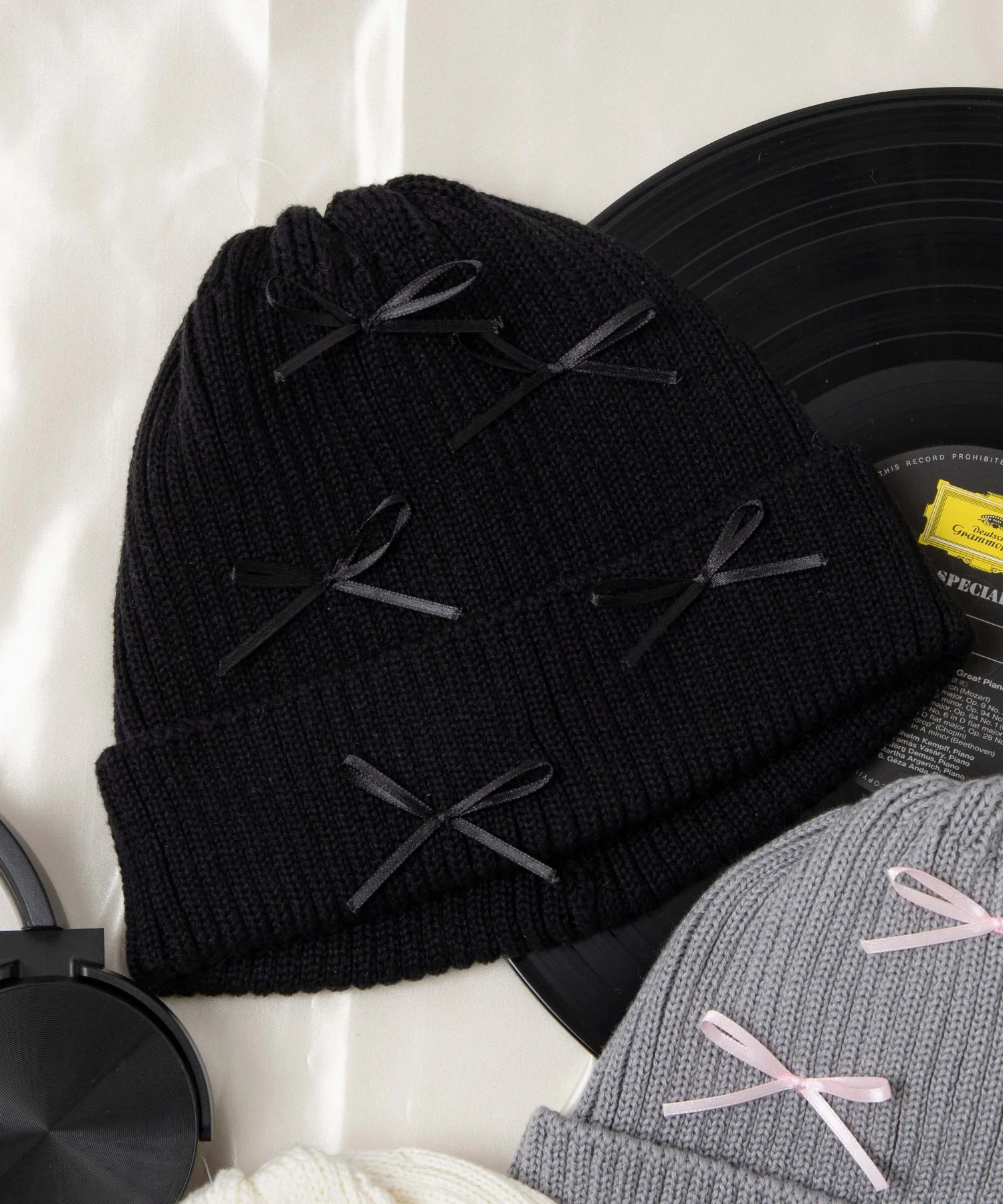 ribbon　knit　cap - Image 18