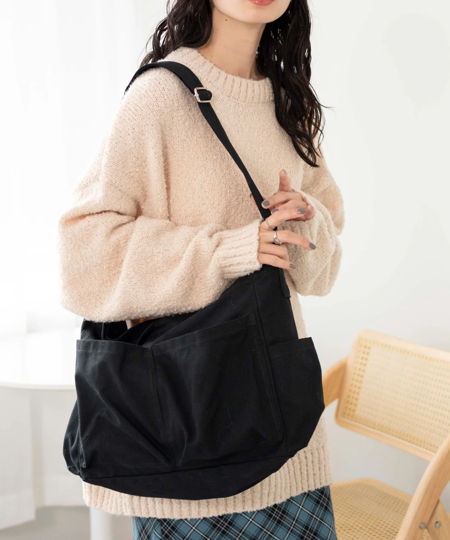 立体ポケットキャンバスショルダー - Image 17