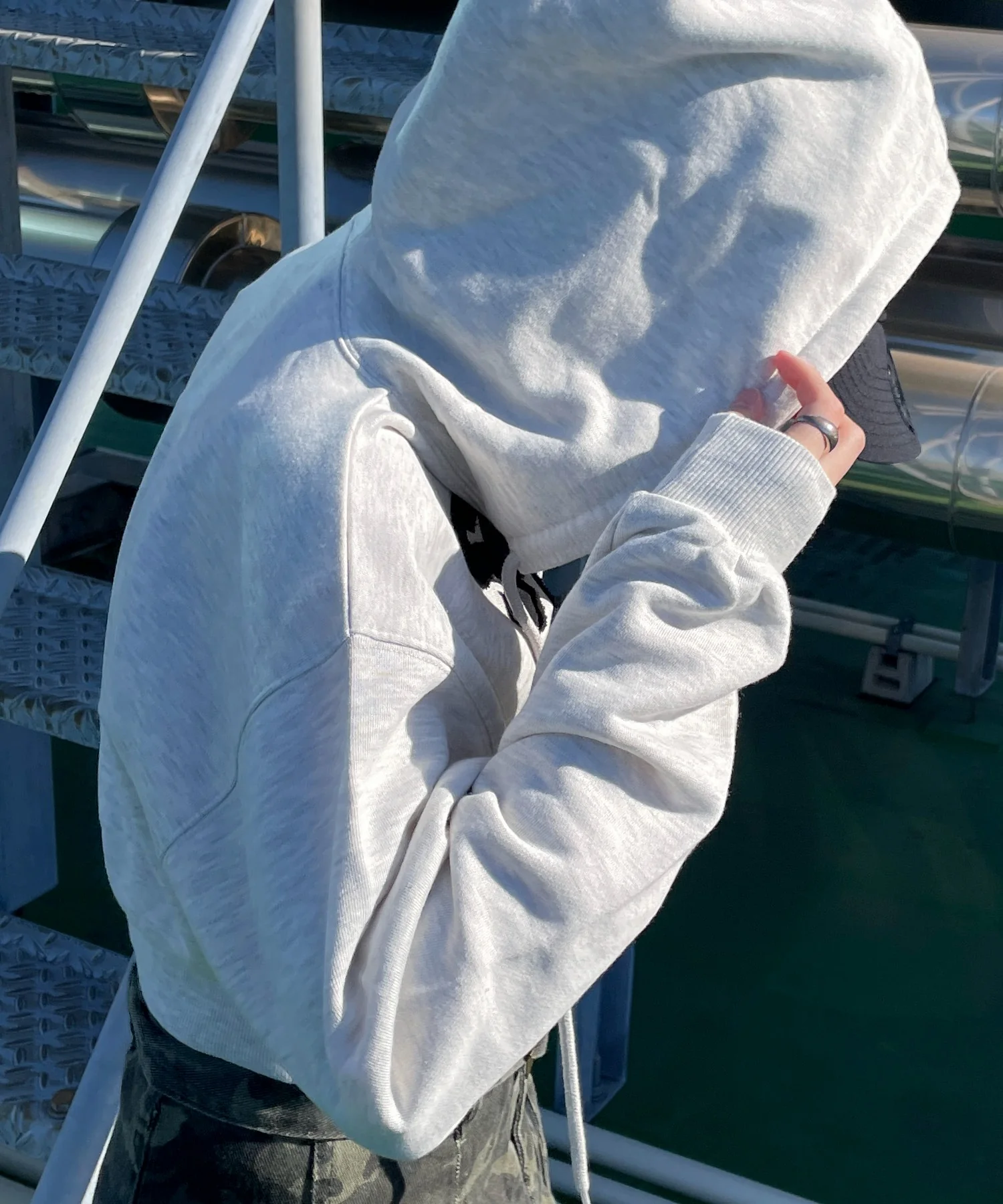 ロゴZIPショートパーカー - Image 18