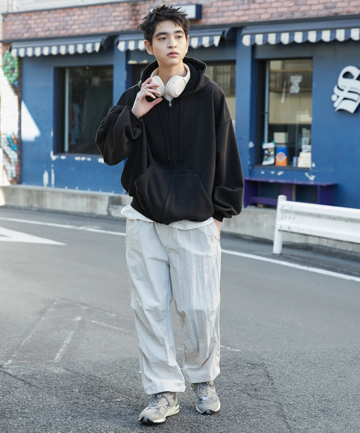 ケミカルウォッシュバルーンZIPパーカー - Image 19