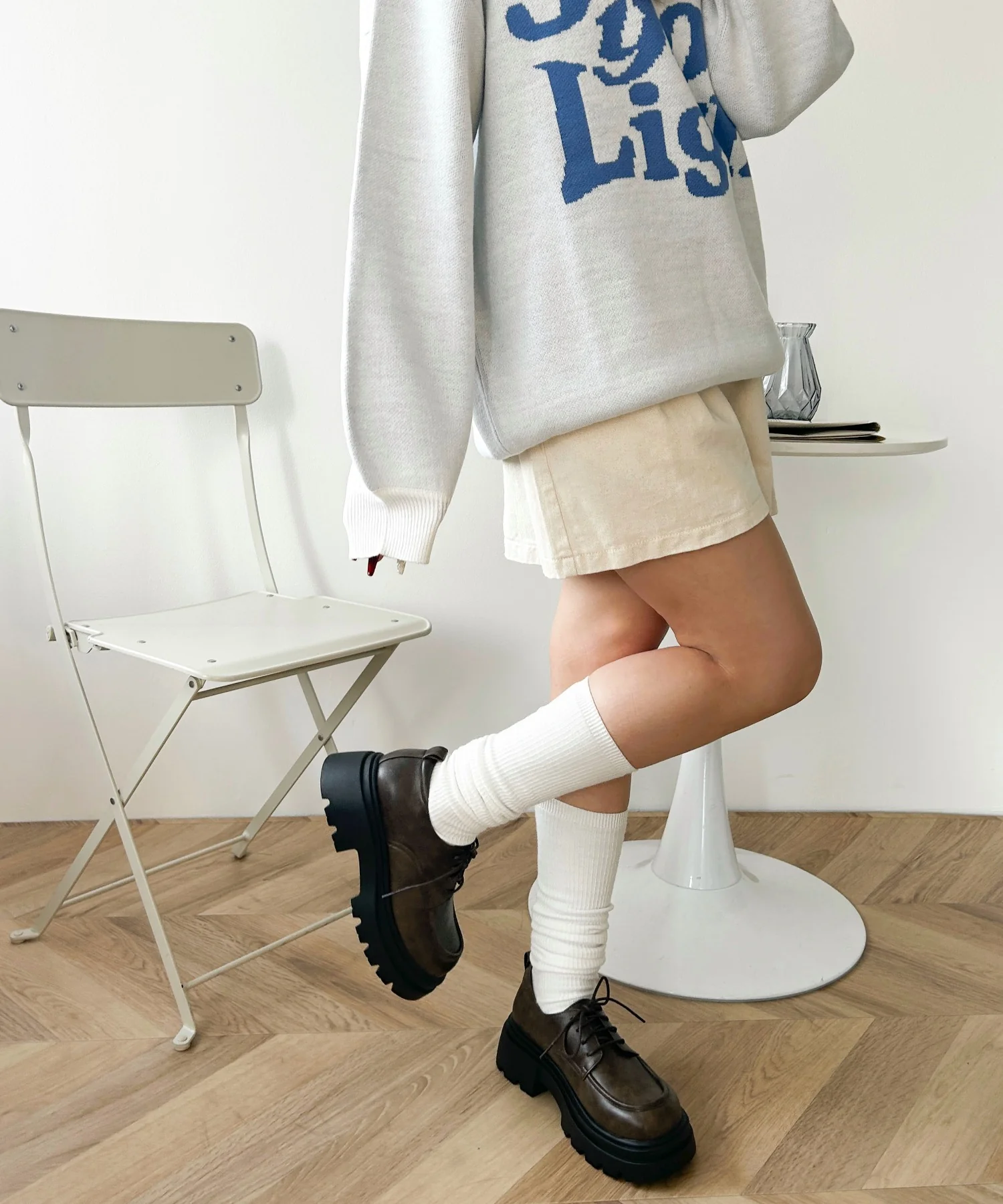 レースアップシューズ - Image 3