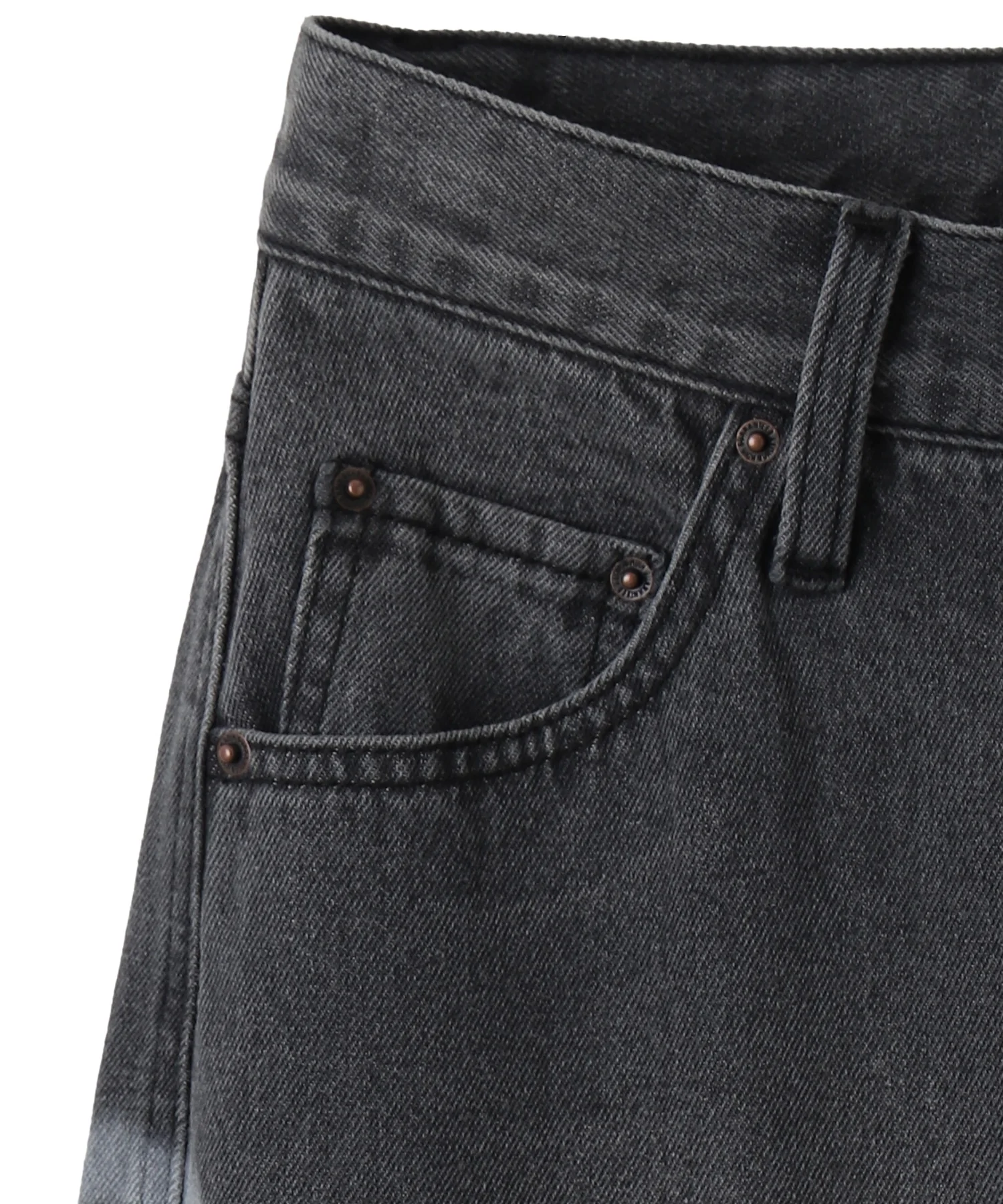 スプレーペイントストレートデニムパンツ - Image 28
