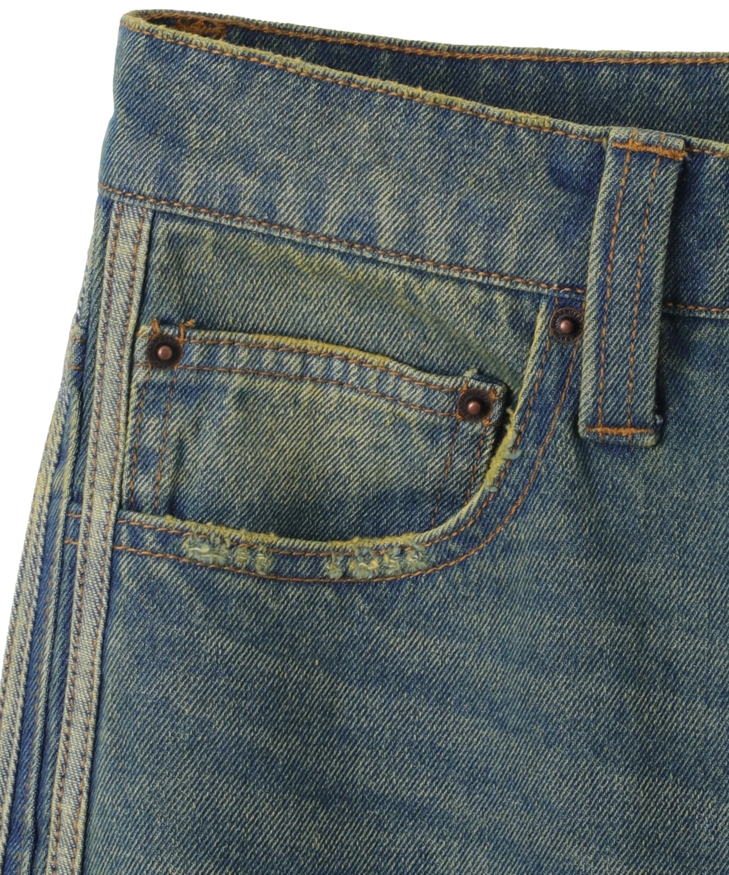 サイドラインワイドデニムパンツ - Image 36