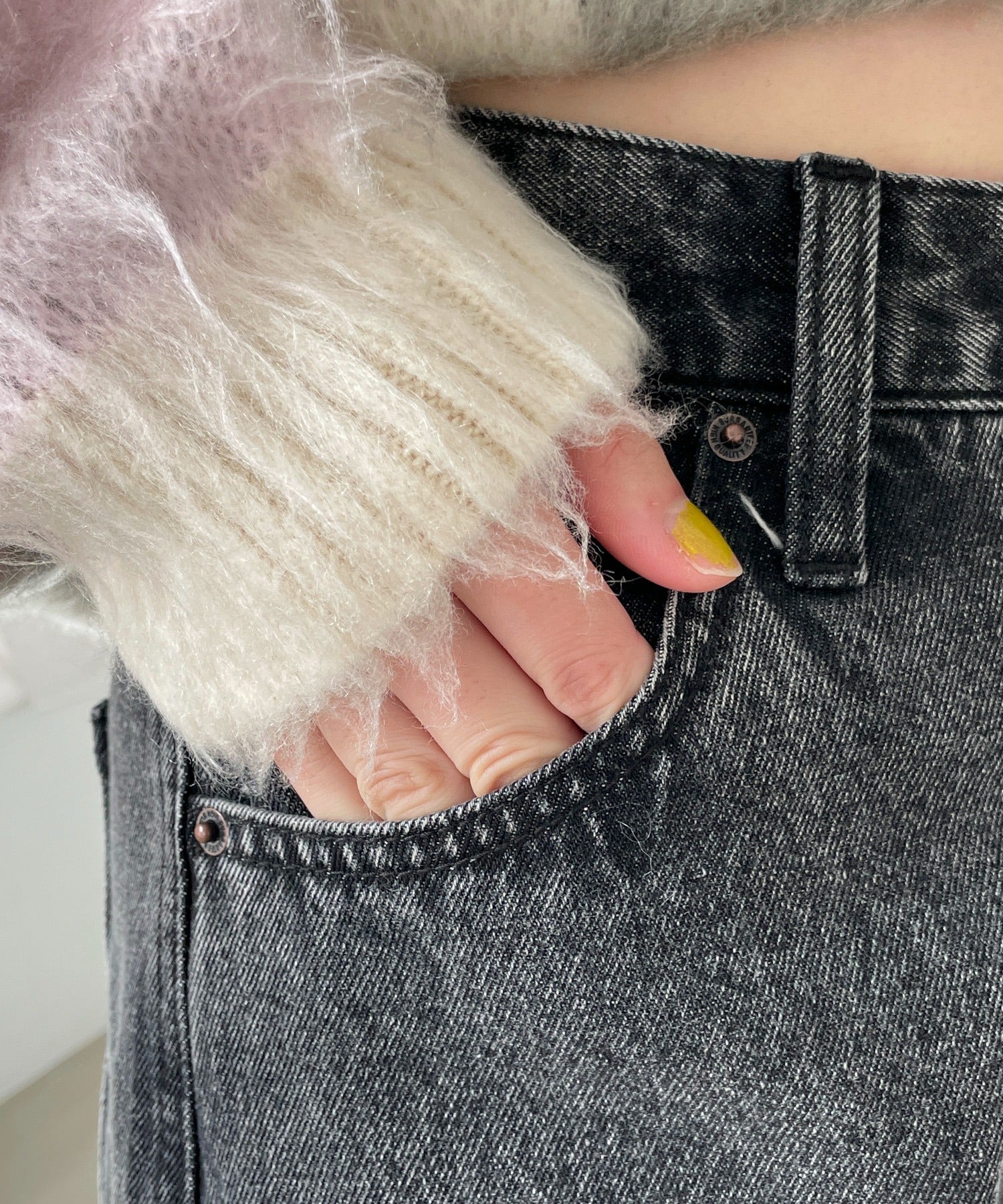 リボンストレートデニムパンツ - Image 6