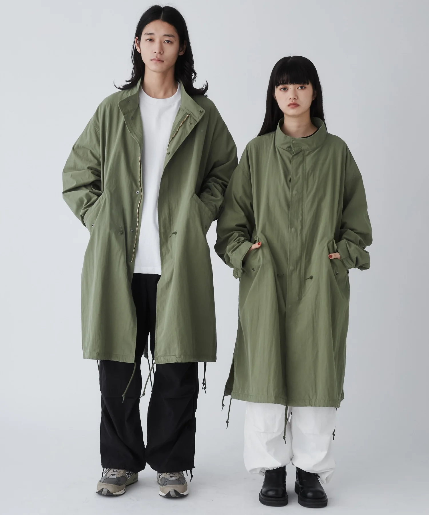 サイドスリットモッズコート - Image 15