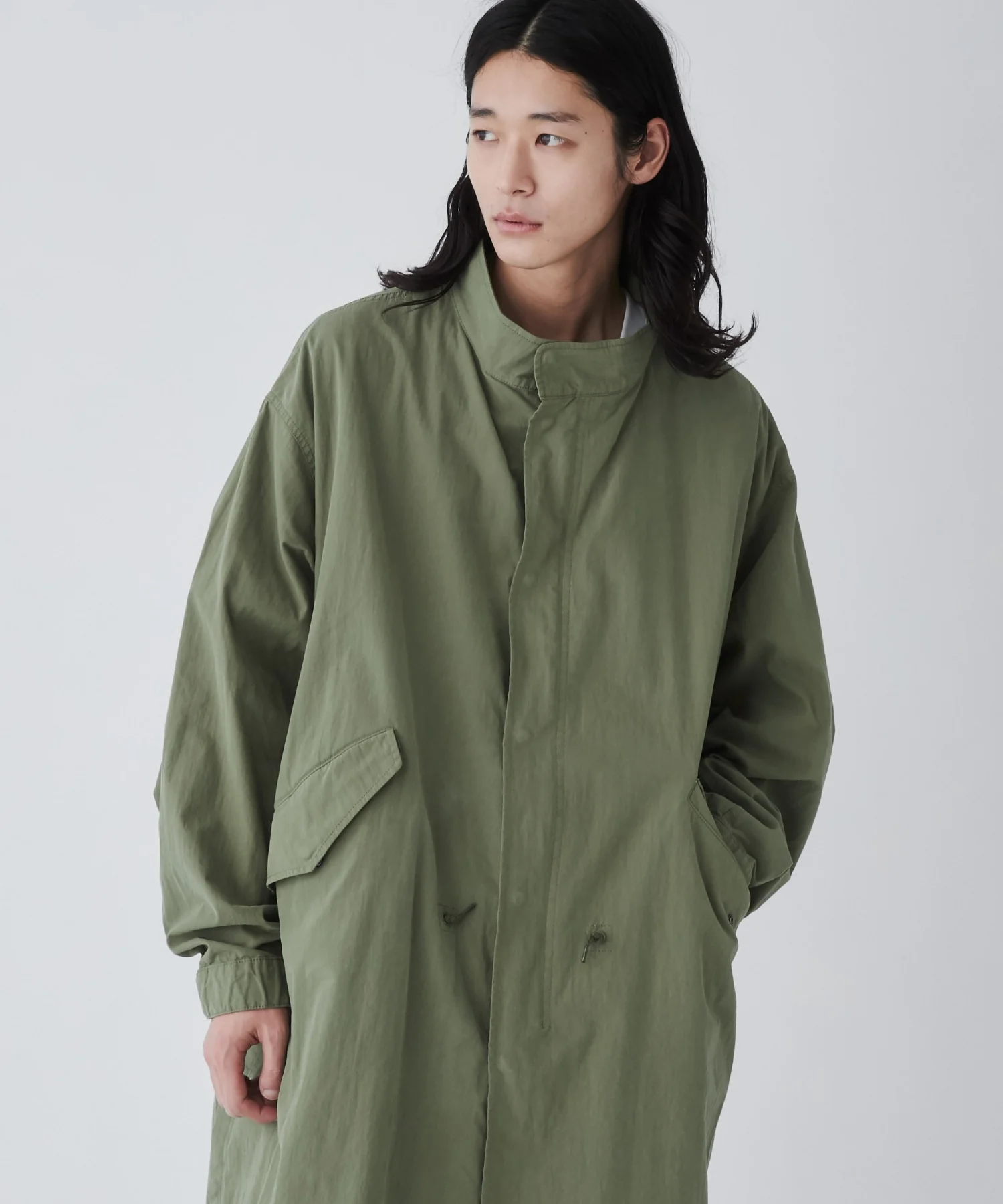 サイドスリットモッズコート - Image 32